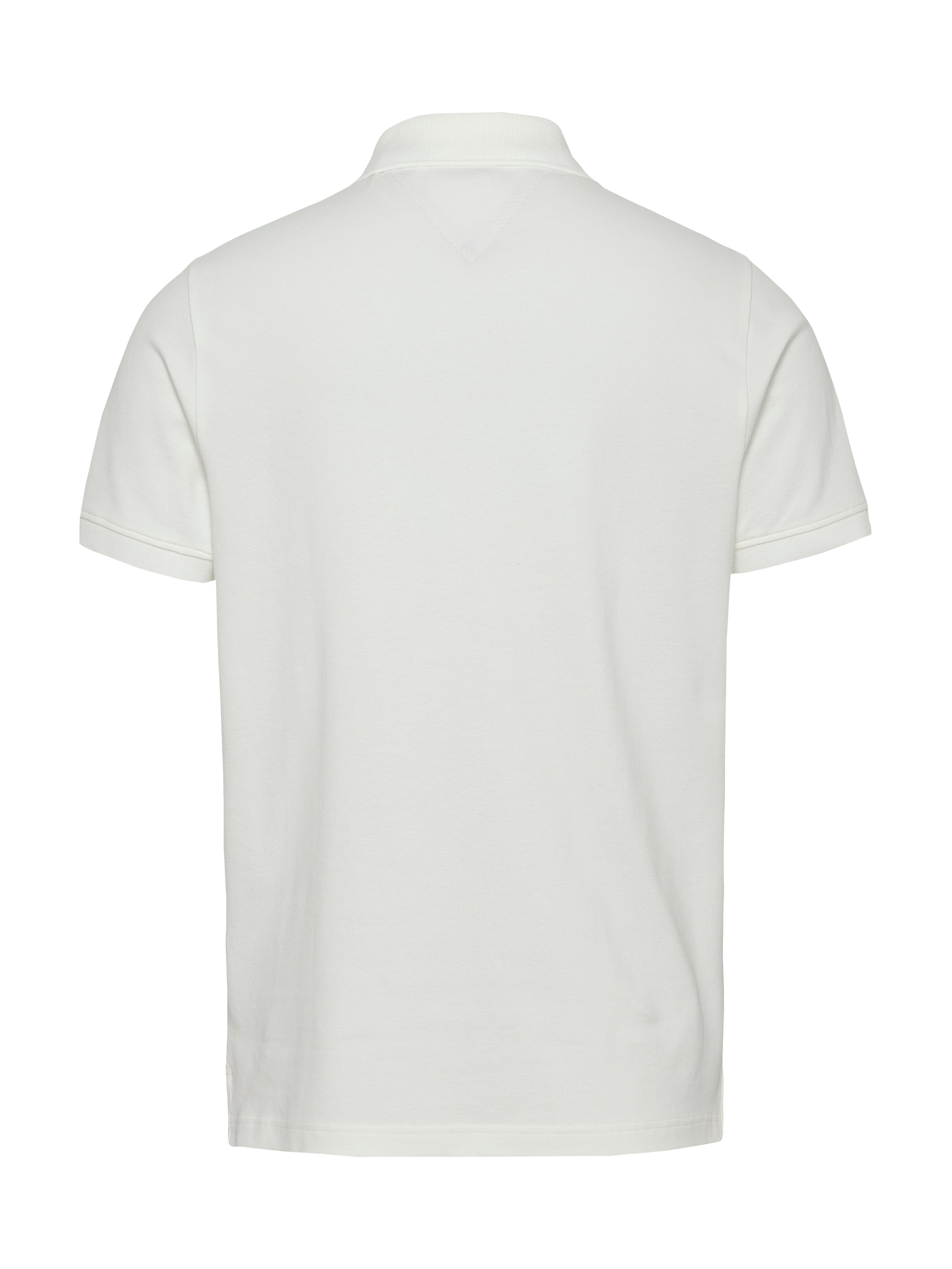 Tommy Jeans Poloshirt »TJM SLIM CHEST FLAG POLO«, Mit Rundhalsausschnitt