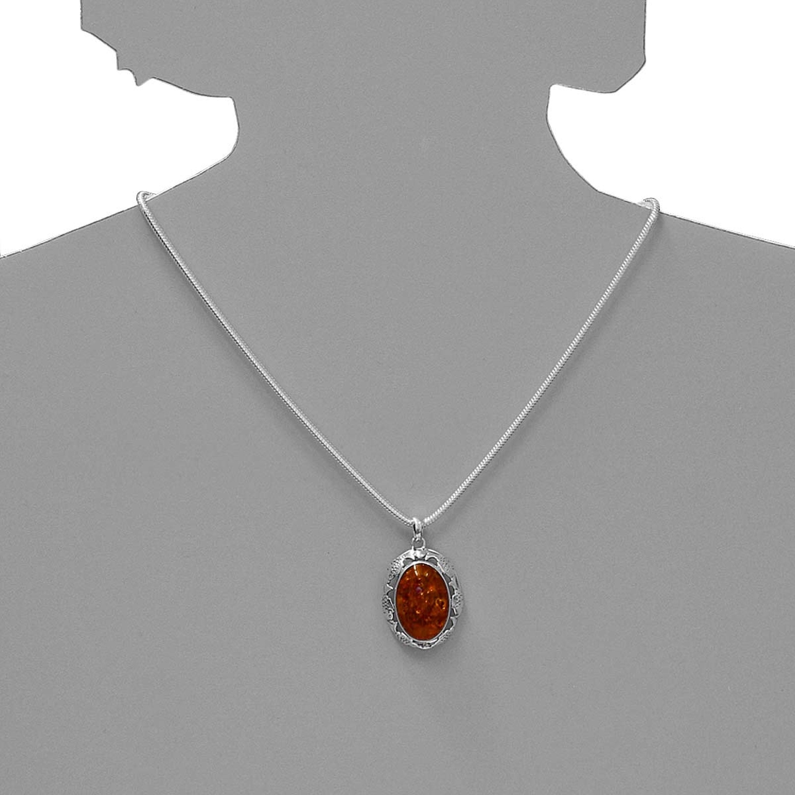 OSTSEE-SCHMUCK Kettenanhänger »Ostsee-Schmuck Anhänger Fischland 41x25 mm«, (1 tlg.)