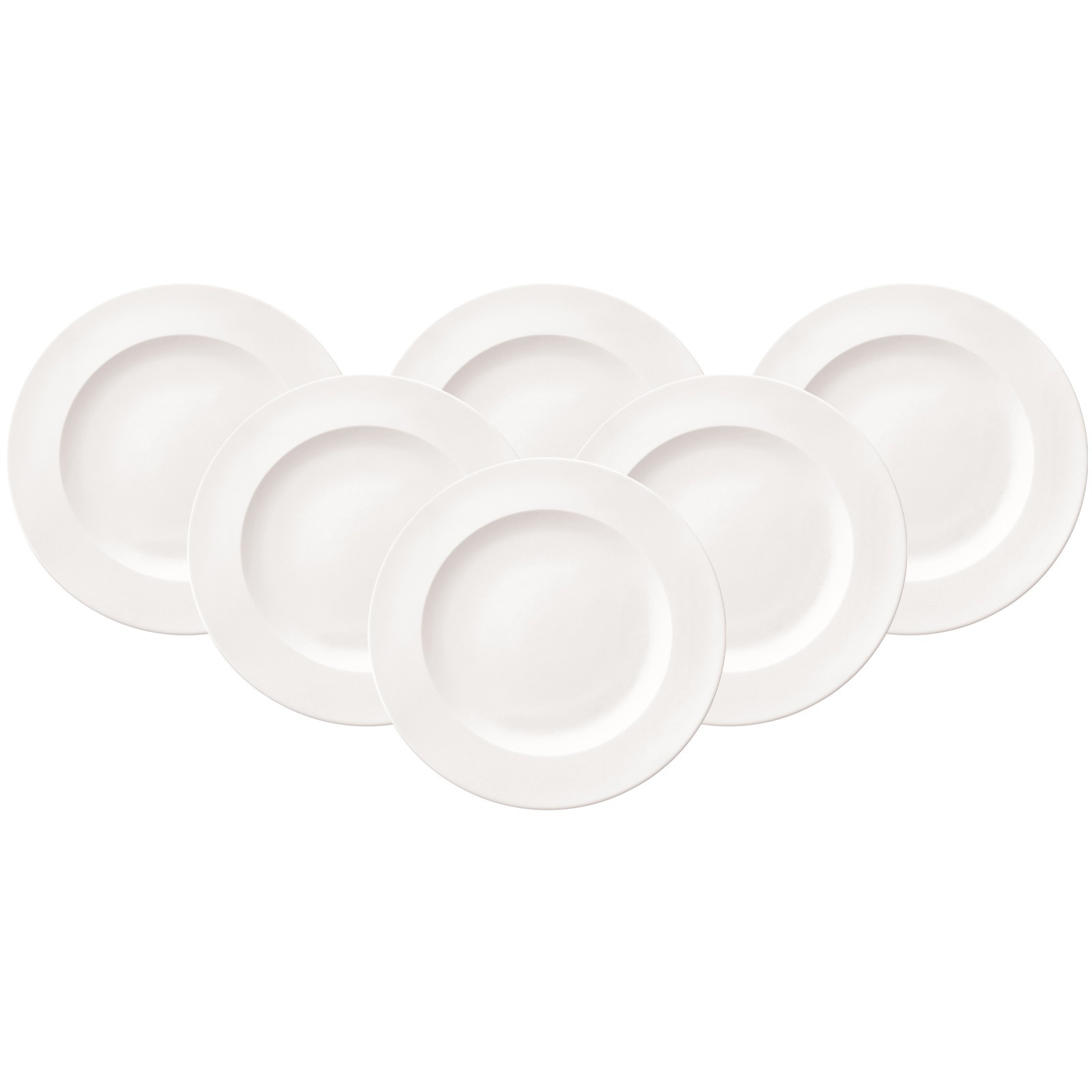 Villeroy & Boch Speiseteller »Speiseteller For Me ø 27,5 cm 6er Set weiß« günstig online kaufen