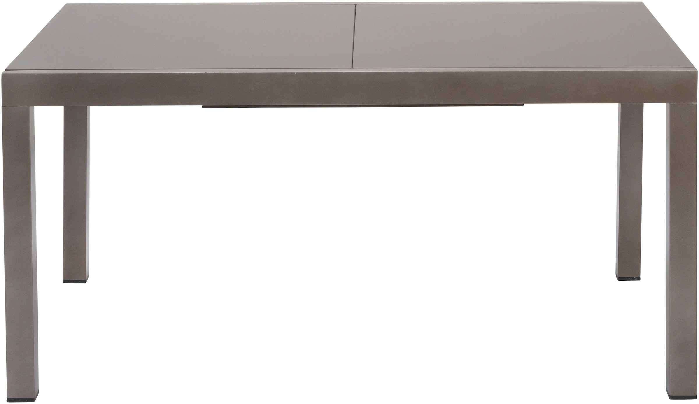 MERXX Garten-Essgruppe »»Tinetto«« Set, braunes Gestell in Metalloptik, braune Glasplatte, 9 Stk. tlg. Rückenlehne 5-fach verstellbar