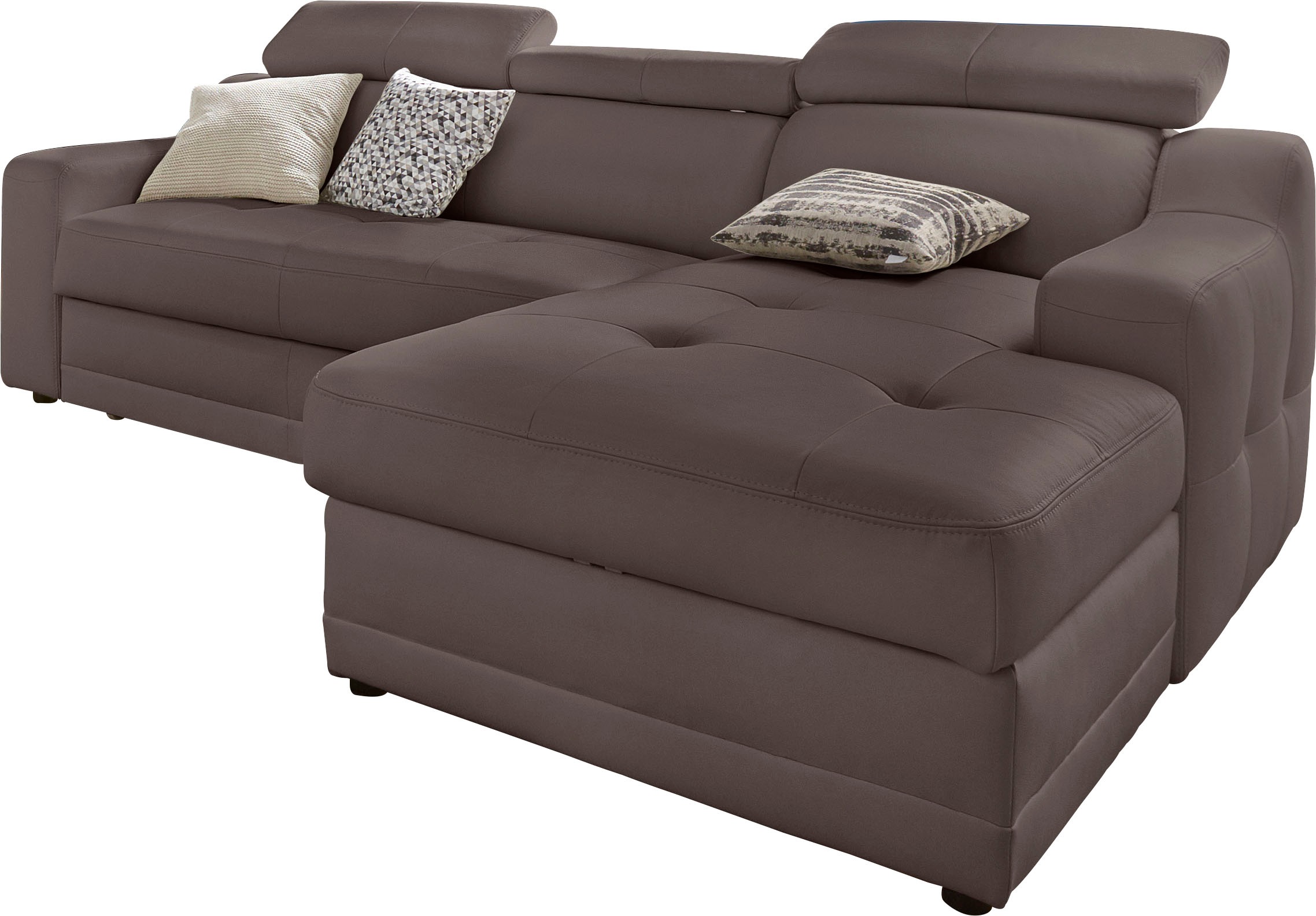 exxpo - sofa fashion Ecksofa "Lotos, bequem und funktionell, L-Form", mit K günstig online kaufen