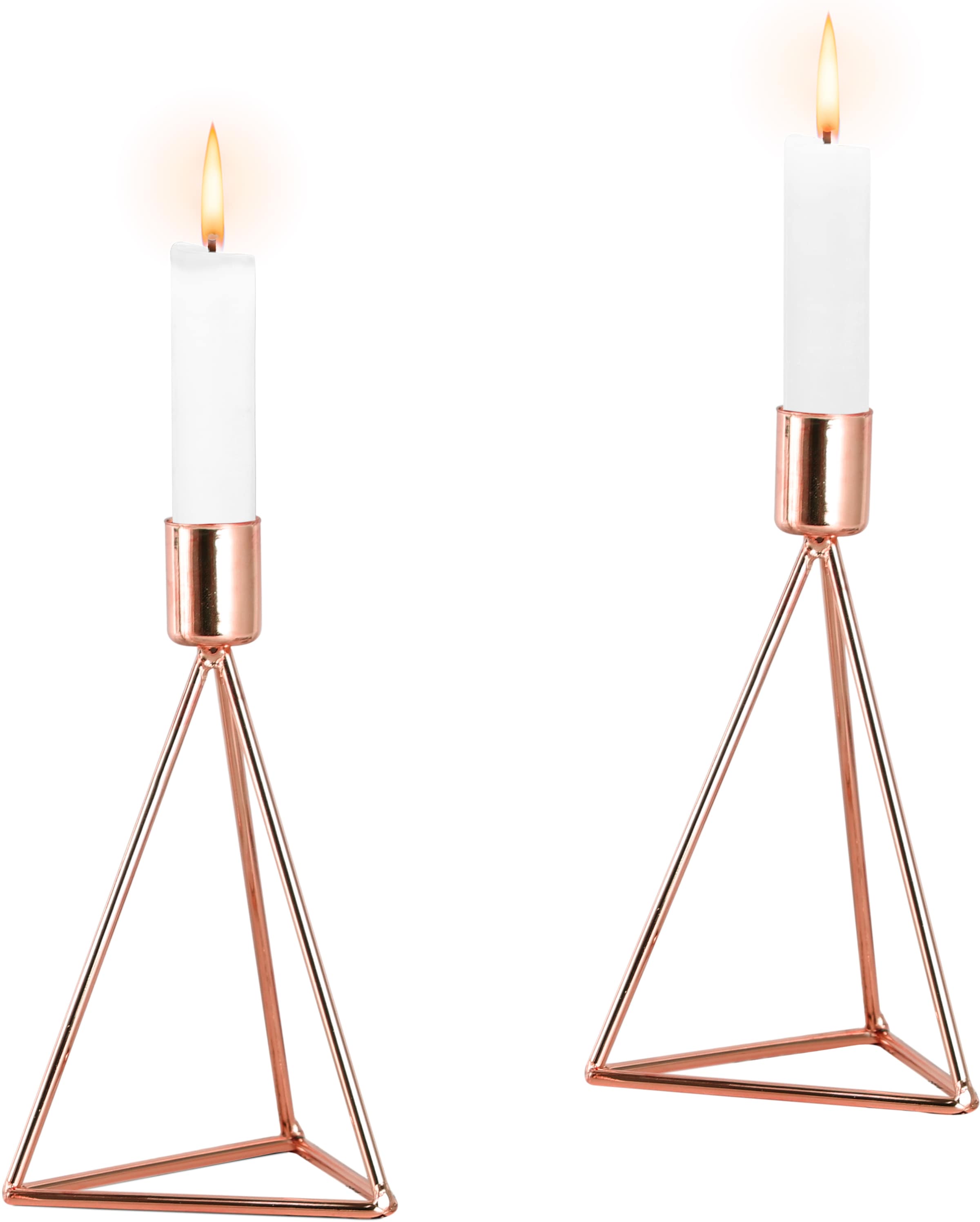 ECHTWERK Teelichthalter »Modern Small, Weihnachtsdeko« moderner Kerzenhalter aus Eisen, Kerzenständer, Höhe ca. 16,5 cm