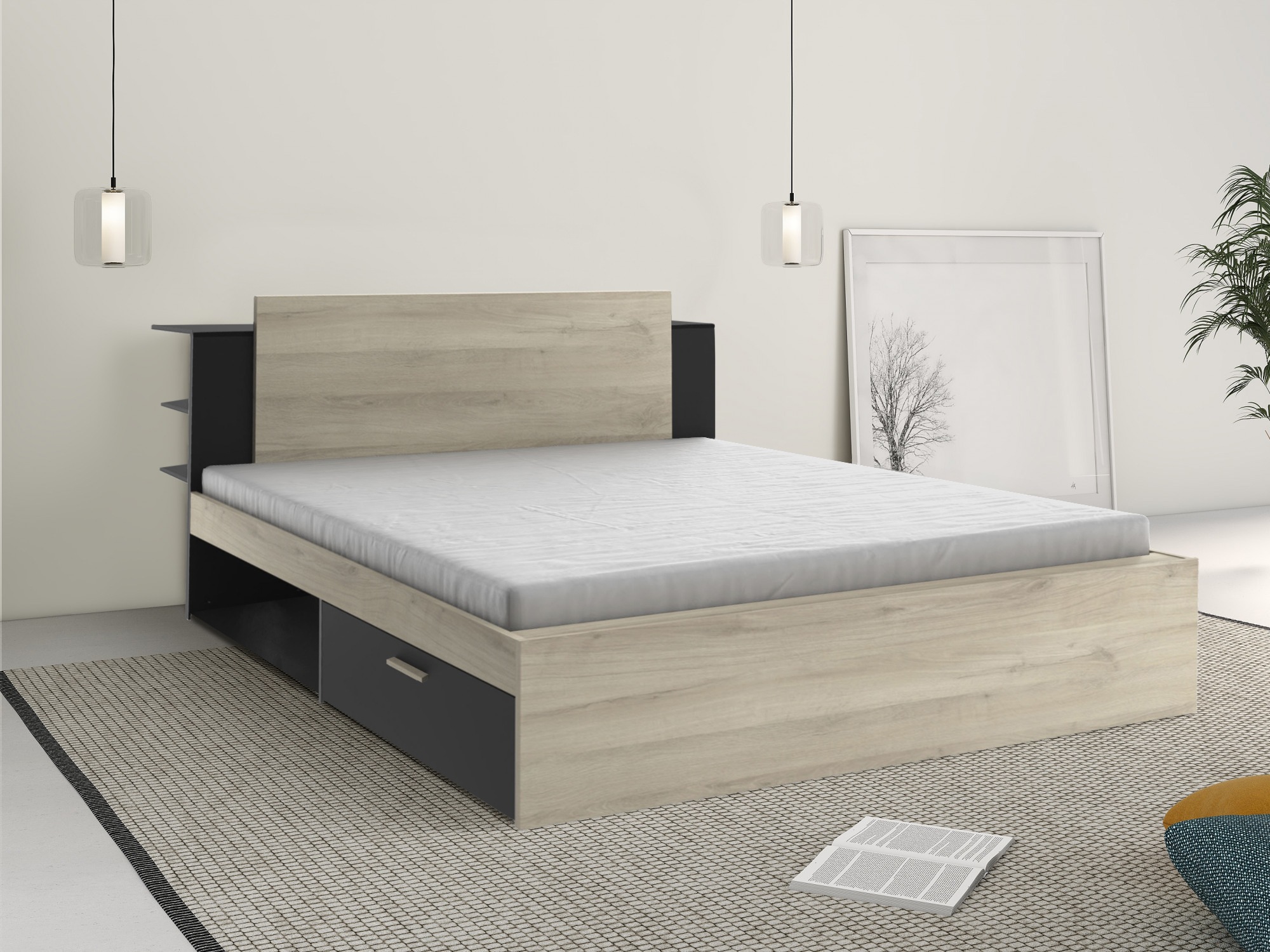 Demeyere GROUP Bettgestell »Life« Zeitloser Stil, leicht kombinierbar günstig online kaufen