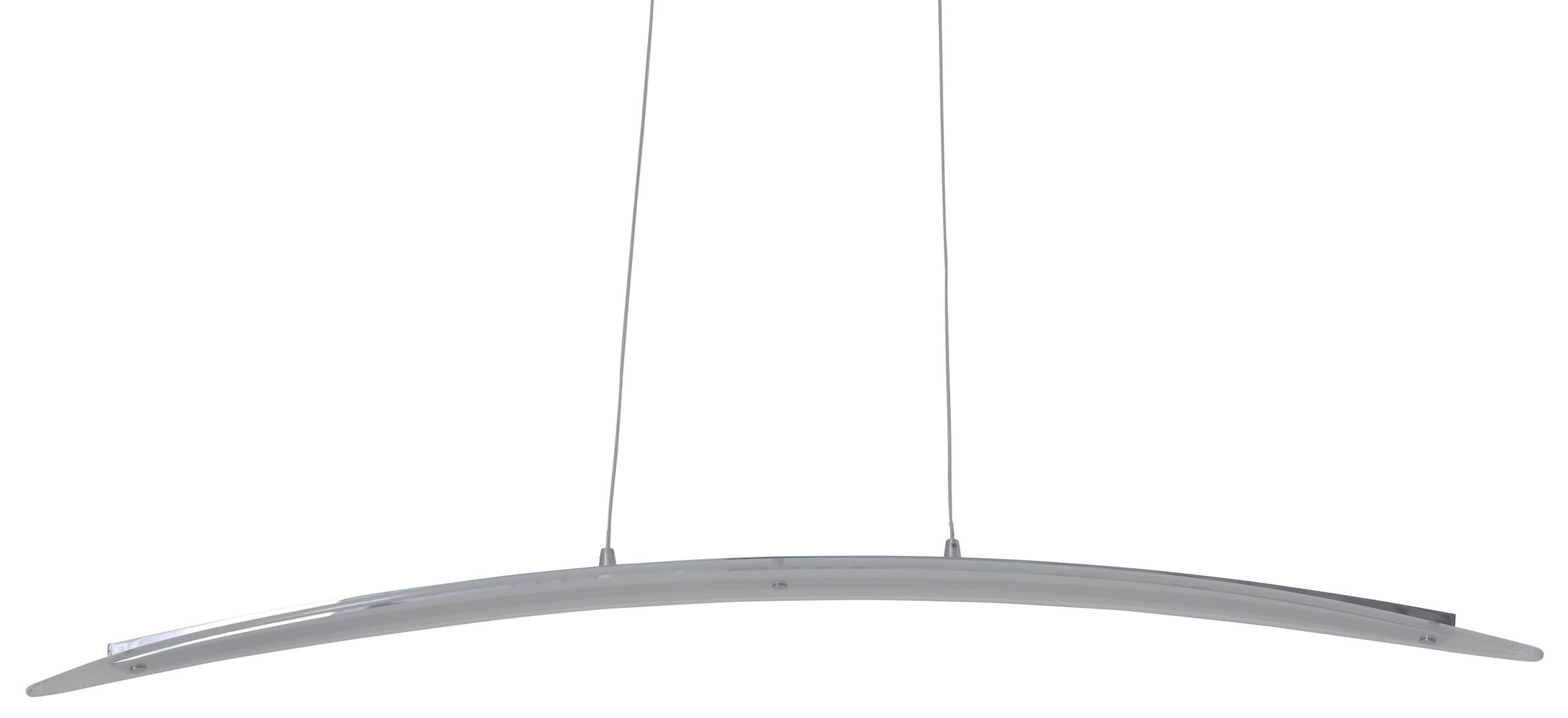 näve LED Pendelleuchte »Surf«, 1 flammig, Leuchtmittel LED-Modul | LED fest integriert, chromfarben, dimmbar mit Phasenan- und -abschnitt Dimmer, L: 100cm