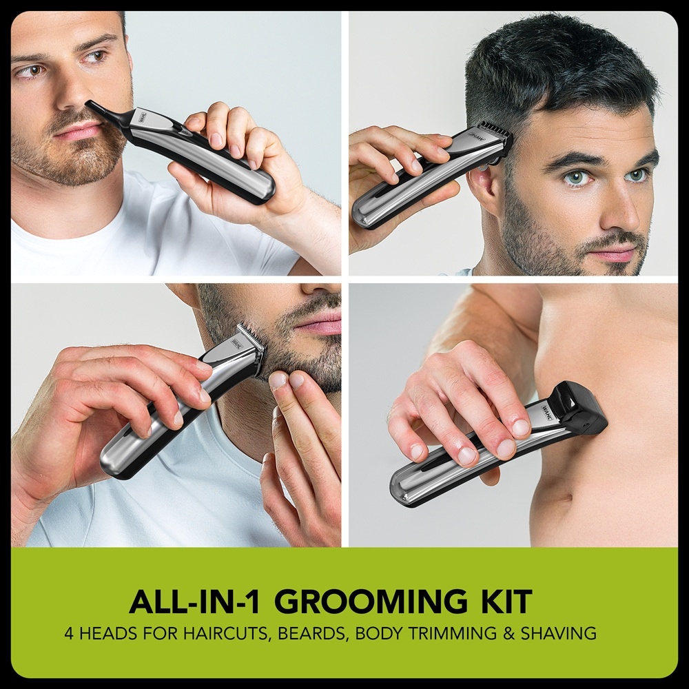 Wahl Multifunktionstrimmer »Elite Groom«, T-Klinge, Lithium-Ionen Technologie, Ladestation, USB-Ladung