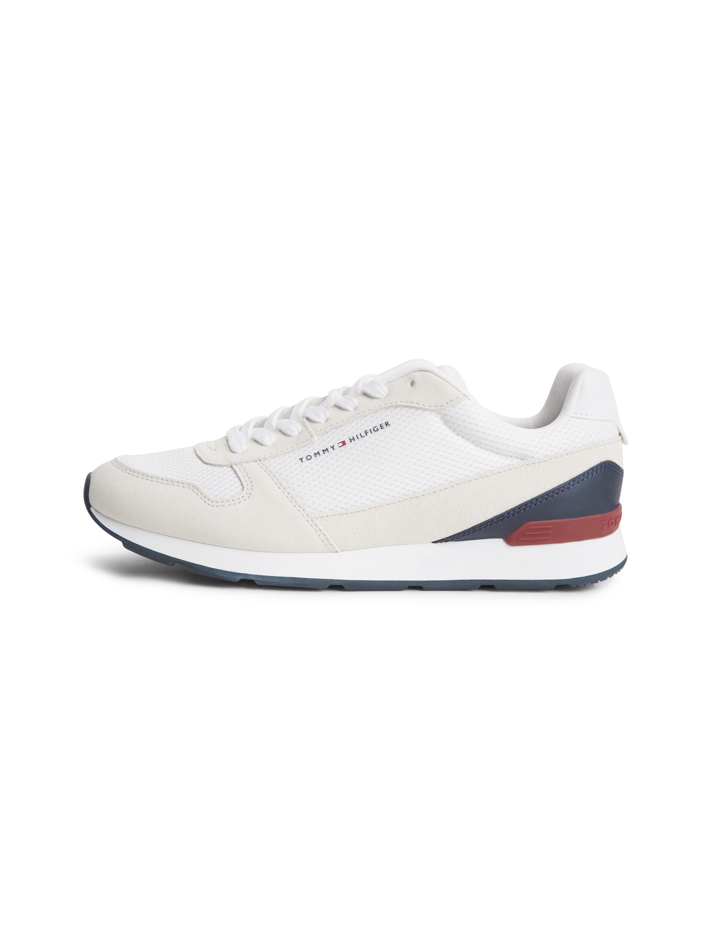 Tommy Hilfiger Sneaker »LIGHT EVA RUNNER SEASONAL MESH«  Freizeitschuh, Halbschuh, Schnürschuh mit Kontrastbesätzen