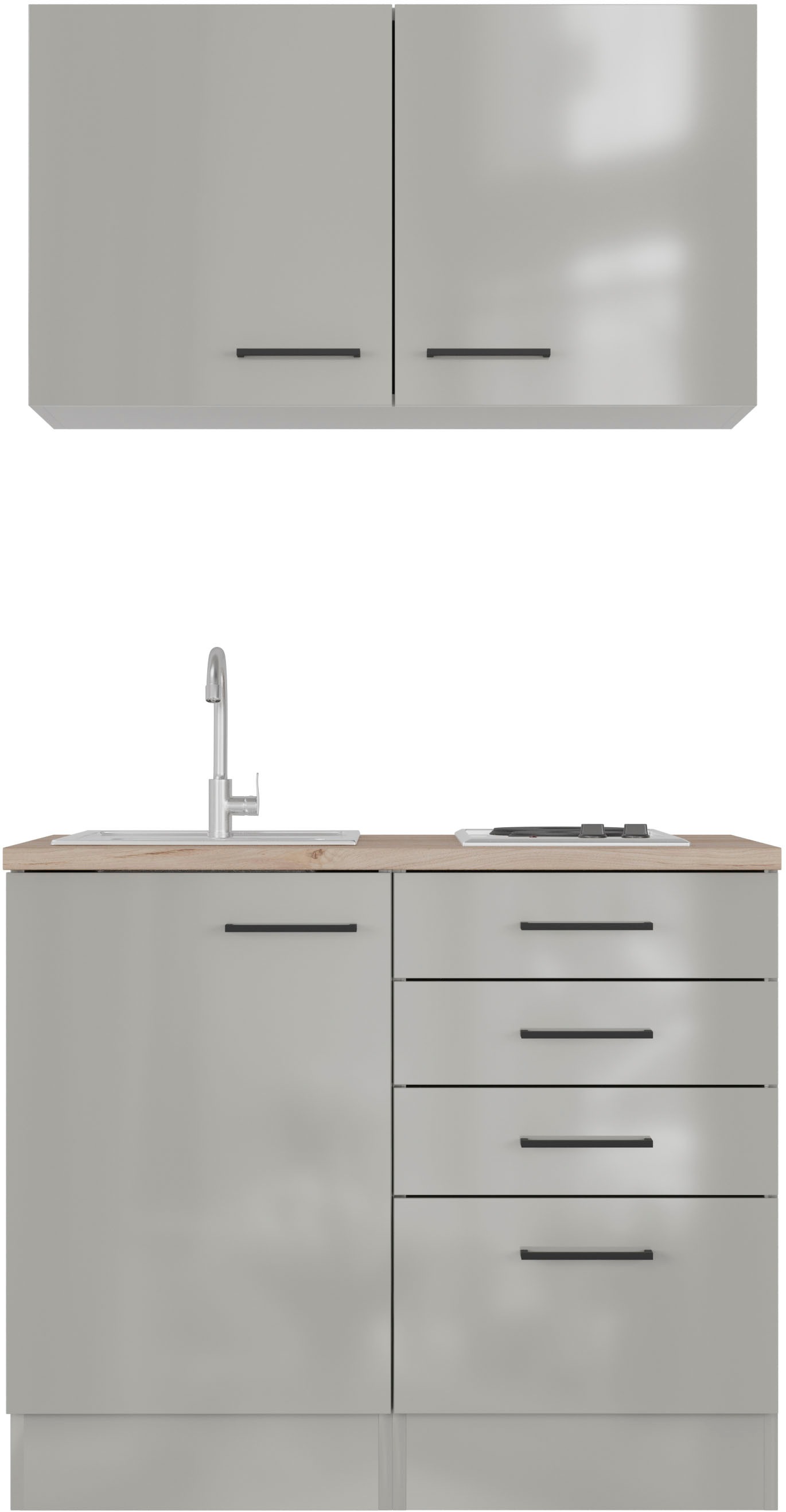 Flex-Well Küchenzeile "Lund", mit E-Geräten, Gesamtbreite 100 cm, in weiten günstig online kaufen