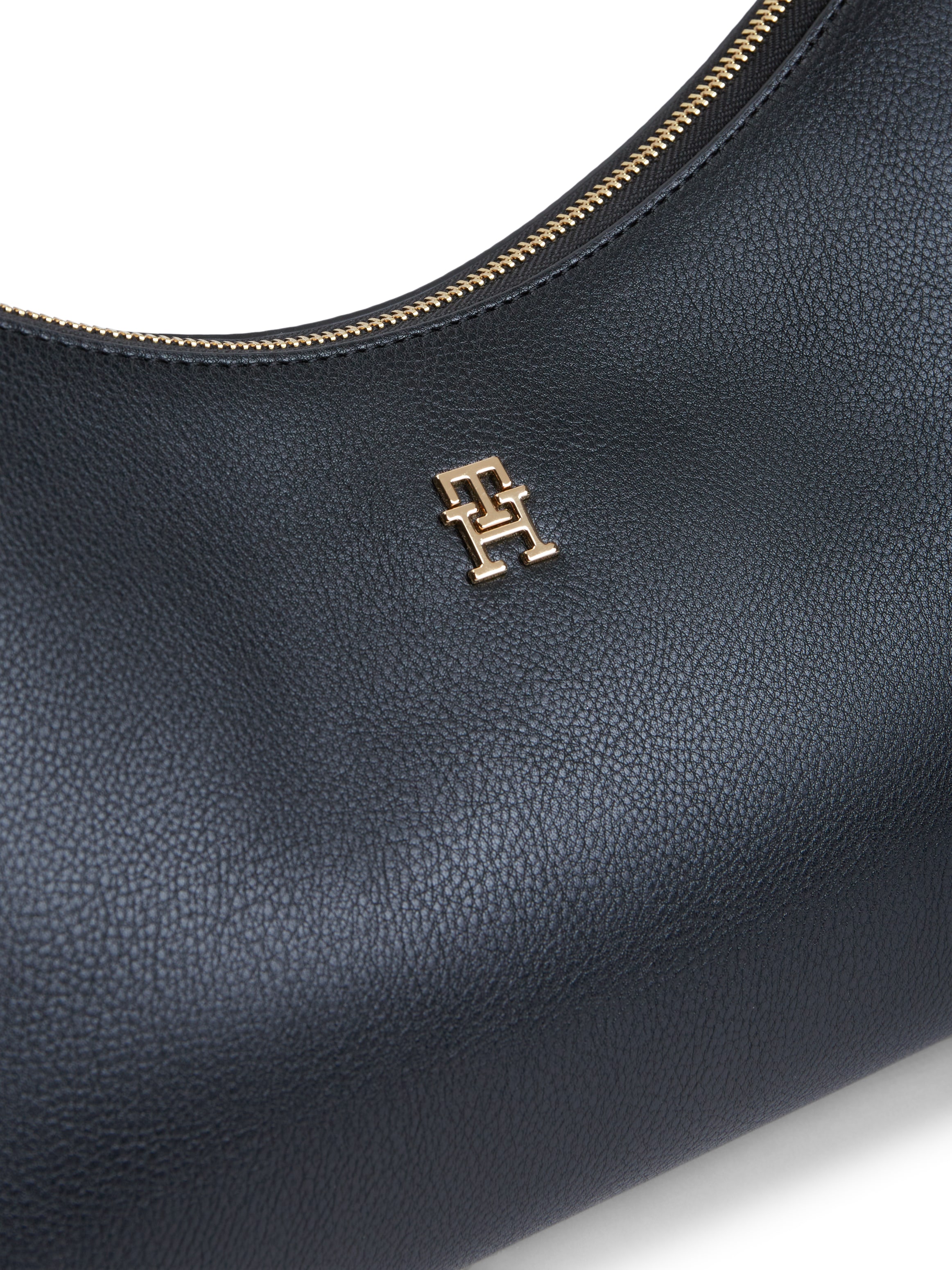 Tommy Hilfiger Schultertasche »TH ICON SHOULDER BAG« Damen Handtasche, Clutch mit edlem Logoschriftzug