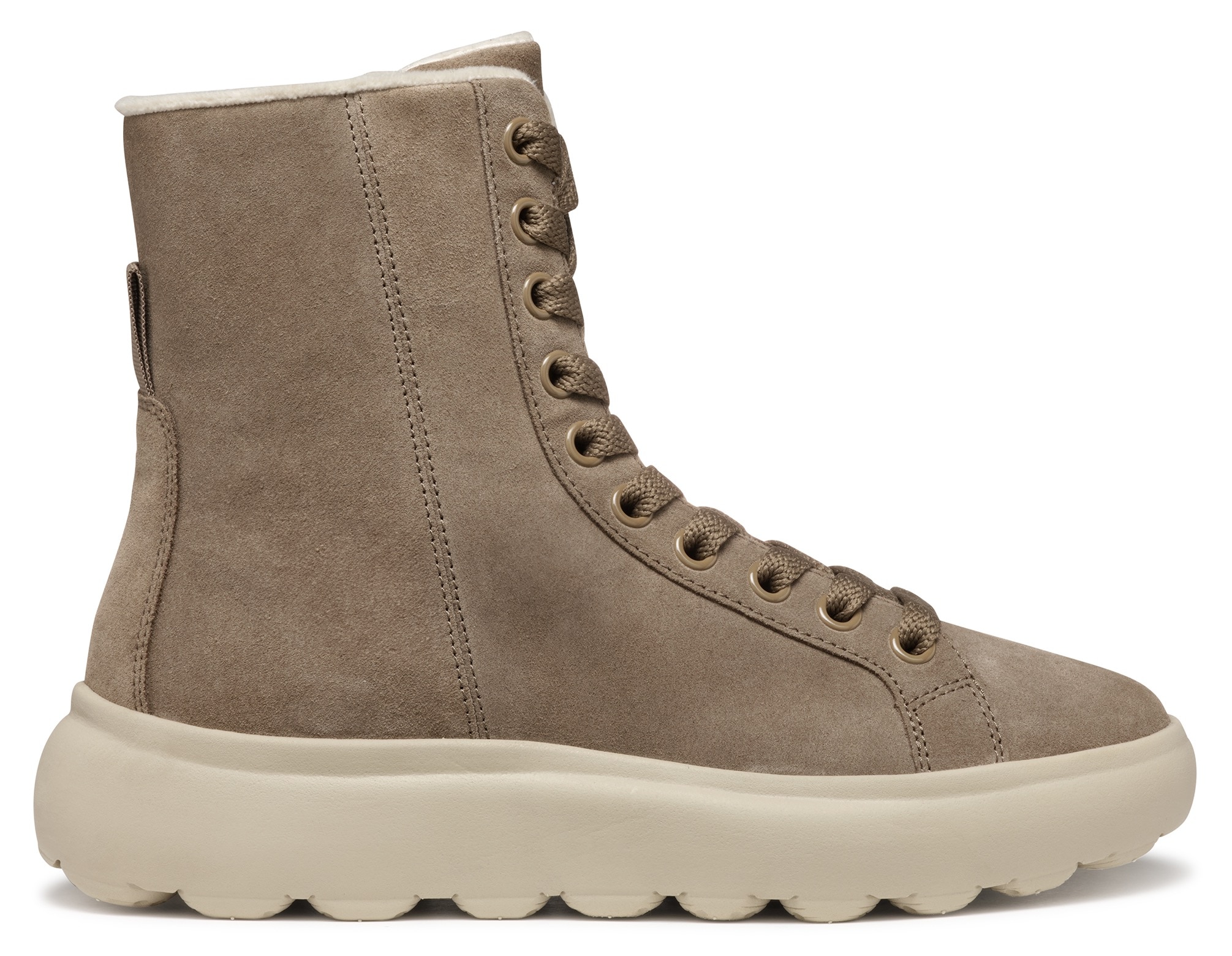 Geox Schnürboots »D SPHERICA EC4.1 D«, Plateau Boot, Chunky Boot, Winterboot mit Warmfutter