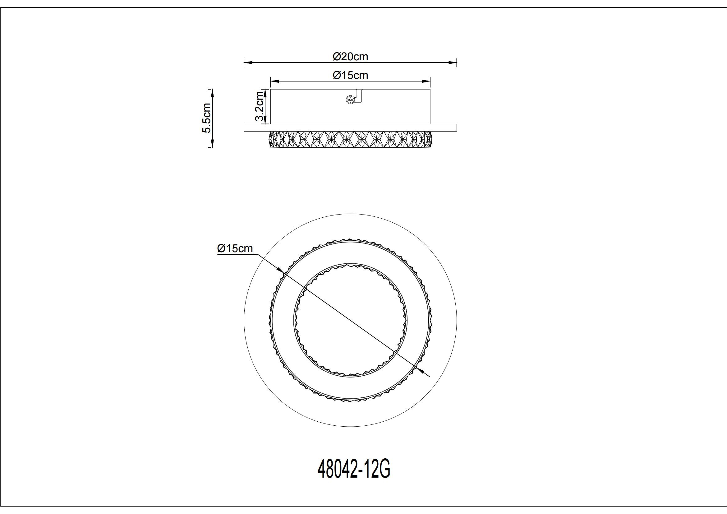 GLOBO LIGHTING Deckenleuchte »JAYDEN« LED-Modul 1 Stk. warmweiß - kaltweiß Deckenlampe Wohnzimmer-Leuchte Schlafzimmer-Leuchte Flur Küche