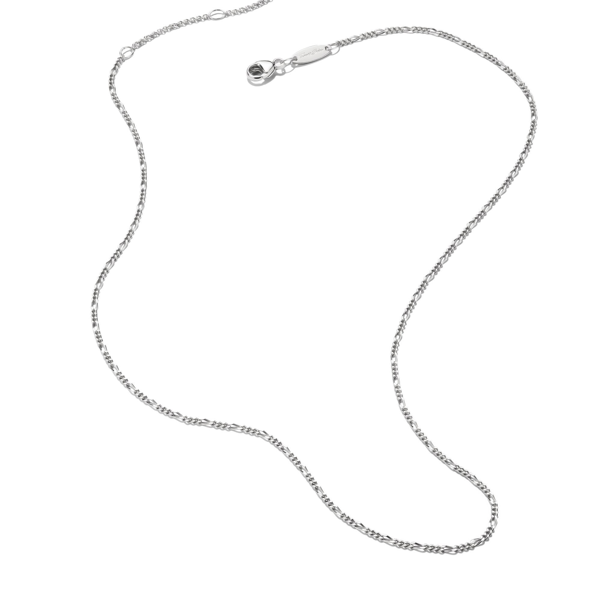 THOMAS SABO Collierkettchen »Figarokettengliederung, KE2329-001-21-L45v, KE2329-413-39-L45v«