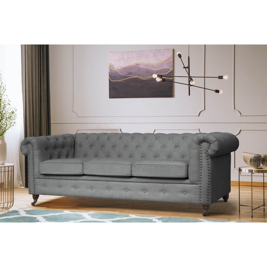 Home affaire Chesterfield-Sofa »Aarburg«