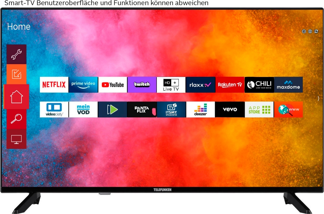 Telefunken LED-Fernseher »D40F750M1CWI«, Full HD, Smart-TV