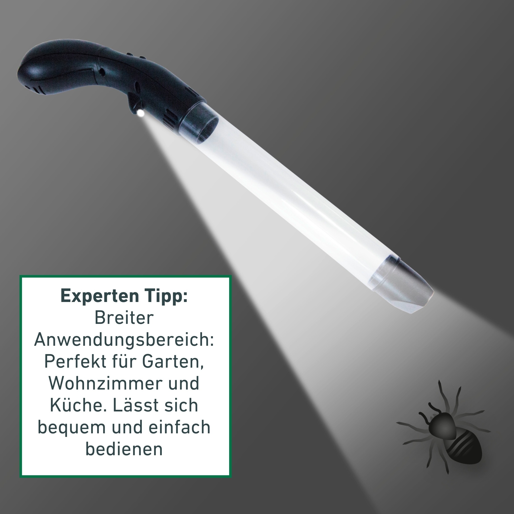 Windhager Insektenfalle »Spinnen- und Insektensauger« Insektensauger mit Led-Licht, für Indoor und Outdoor geeignet