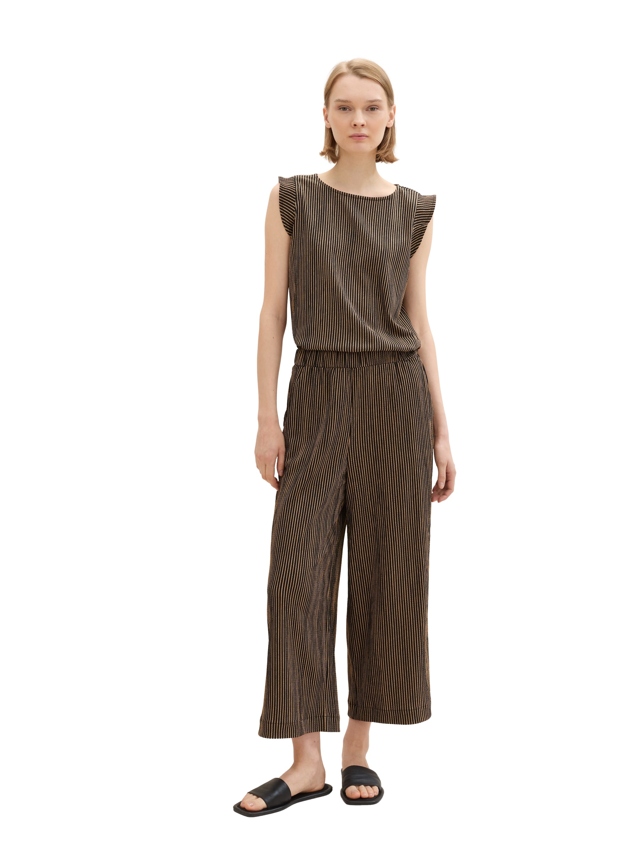 TOM TAILOR Denim Culotte, mit Streifenmuster