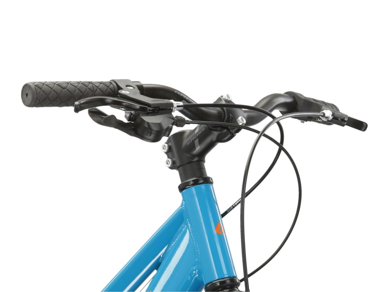 Kross Kinderfahrrad »KROSS Kinderad 24" Hexagon JR 1.0 Blau 8 Gänge« 8 Gang Shimano TOURNEY TX800 Schaltwerk Kettenschaltung