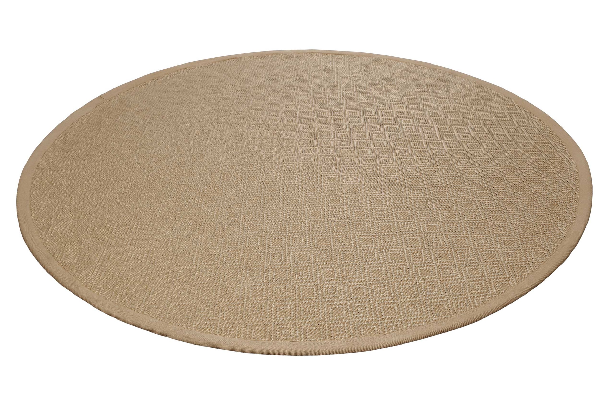 Wecon home Teppich »Hugo two« rund 8 mm Höhe Naturfaser, Jute, Sisal-Optik, günstig online kaufen