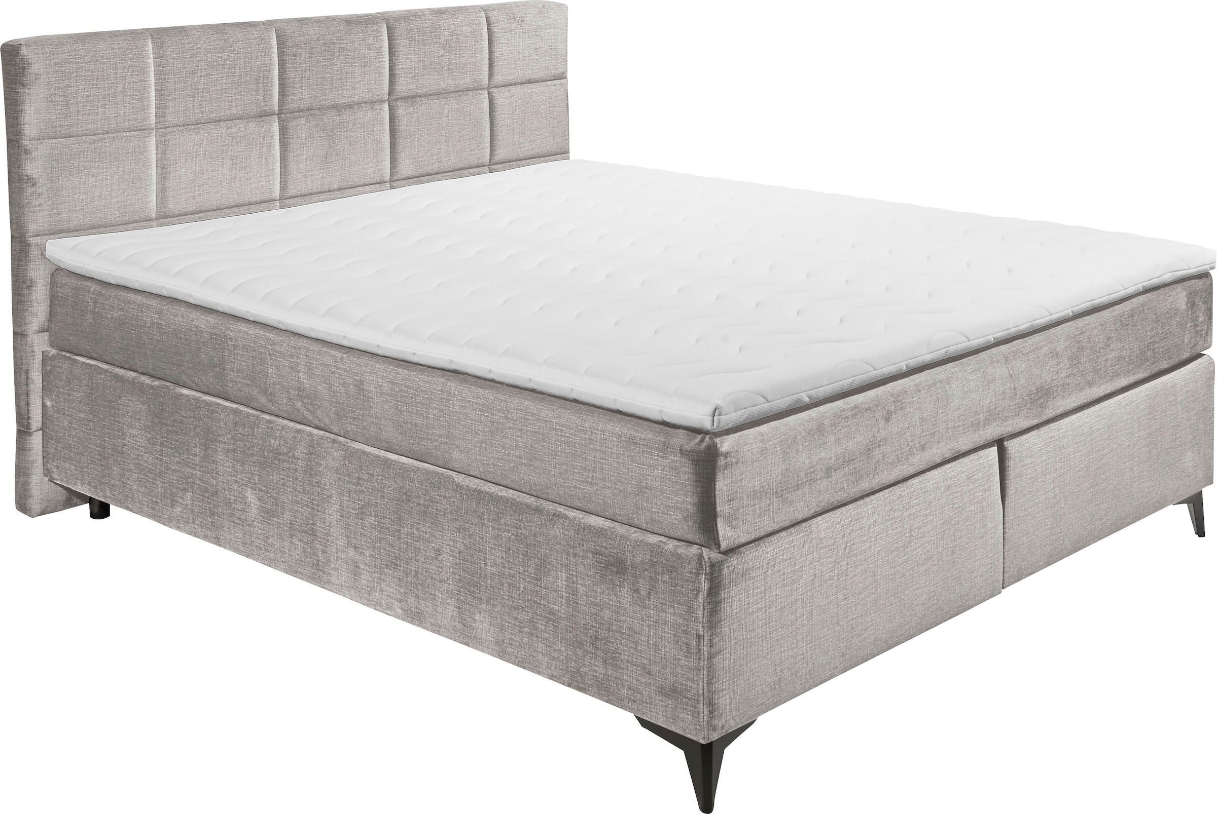 ED EXCITING DESIGN Boxspringbett »Navarra«, wahlweise mit Matratze günstig online kaufen