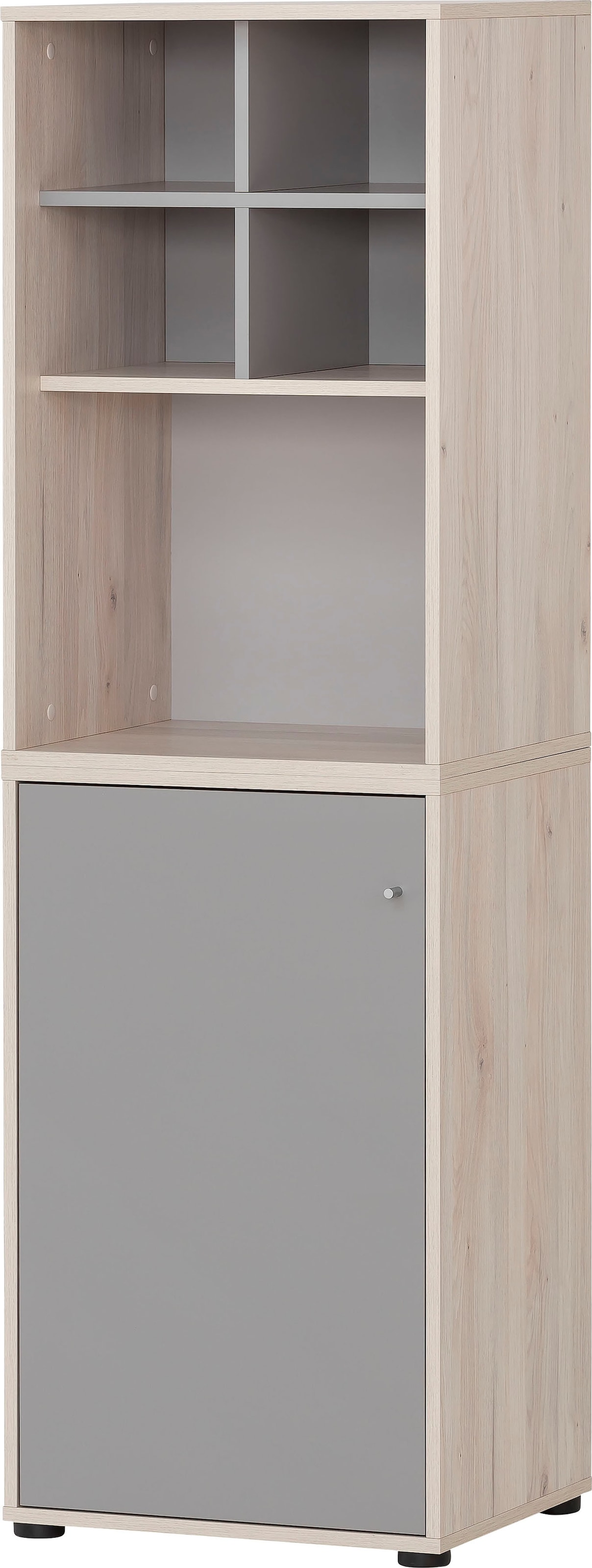 Schildmeyer Büromöbel-Set »Serie 400«, (3 tlg.), bestehend aus 1 Regal, 1 Schrank, 1 Regalkreuz