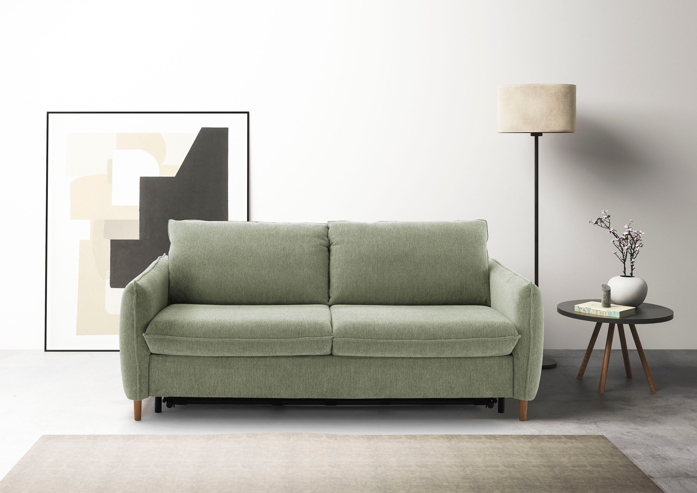 Places of Style Schlafsofa »Bacoli für Dauerschläfer geeignet durch hochwer günstig online kaufen