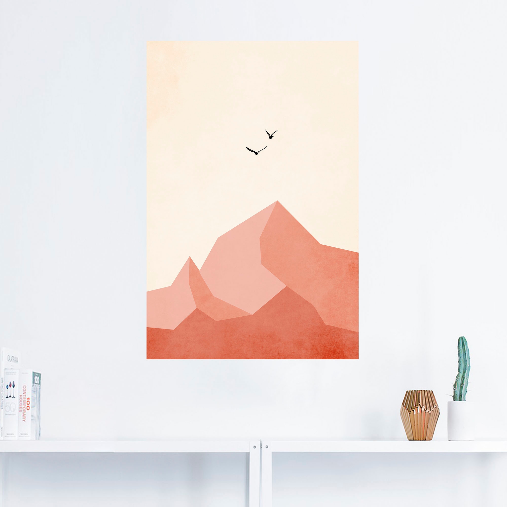 Artland Wandfolie »Zugspitze, EINS«, Berge & Alpenbilder, (1 St.), selbstklebend