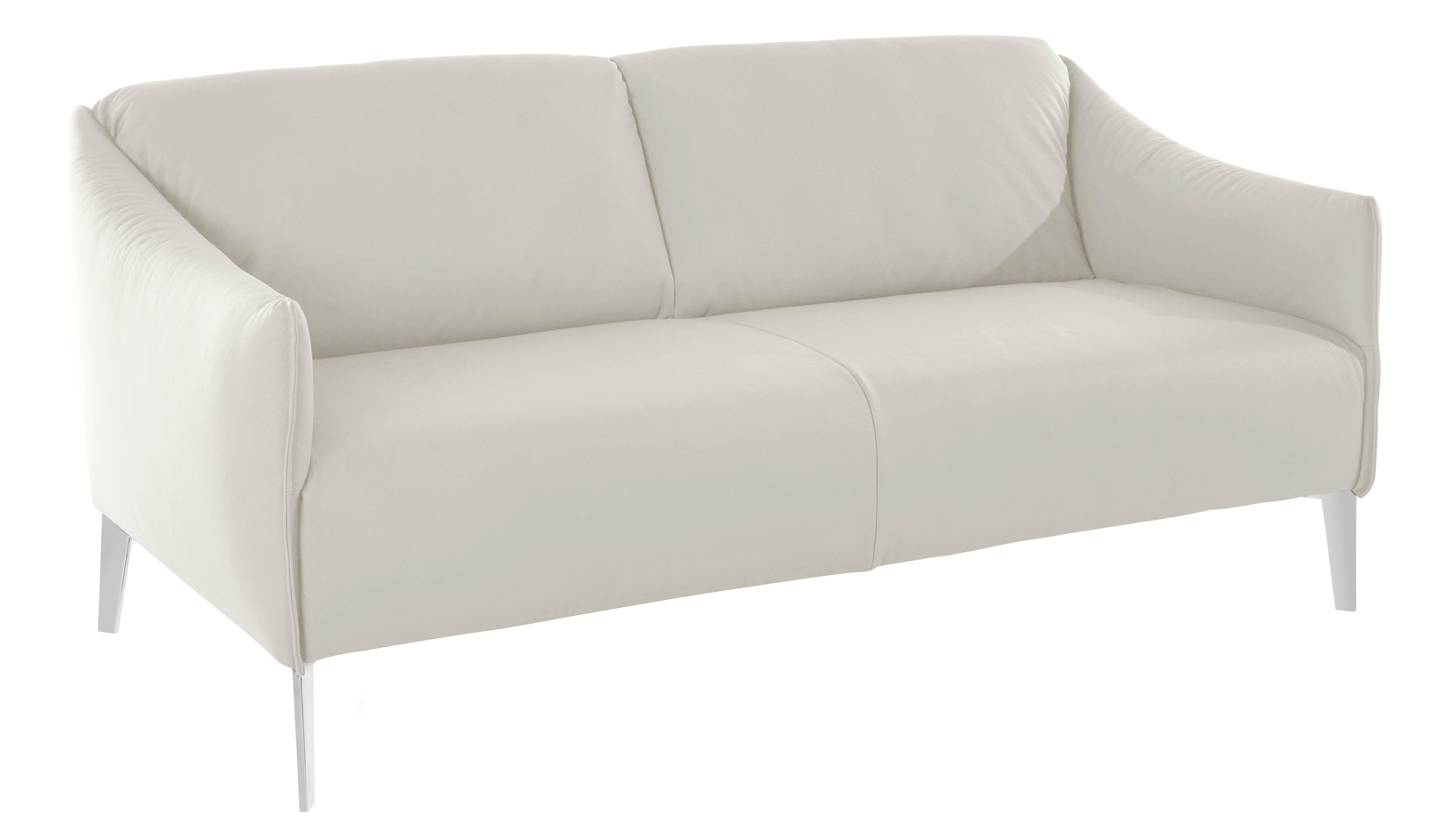 W.SCHILLIG 2,5-Sitzer »sally«, mit Metall-Winkelfüßen in Chrom glänzend, Breite 174 cm