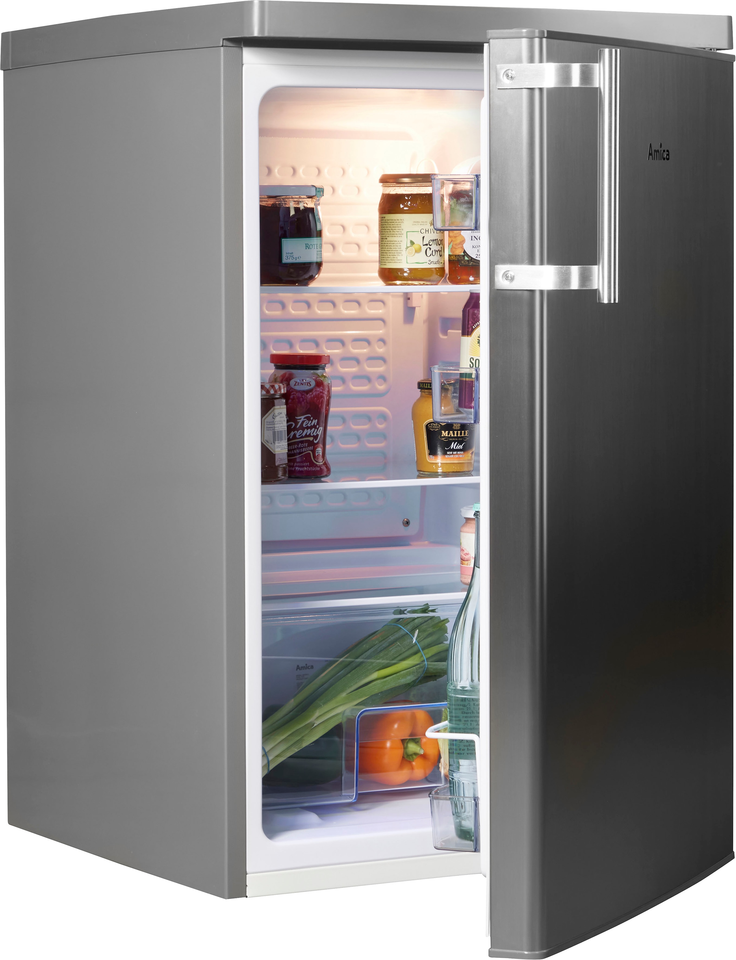 Amica Vollraumkühlschrank »VKS 351110-2 E«, VKS 351110-2 E, 84,5 cm hoch,  55 cm breit online kaufen | Kühlschränke