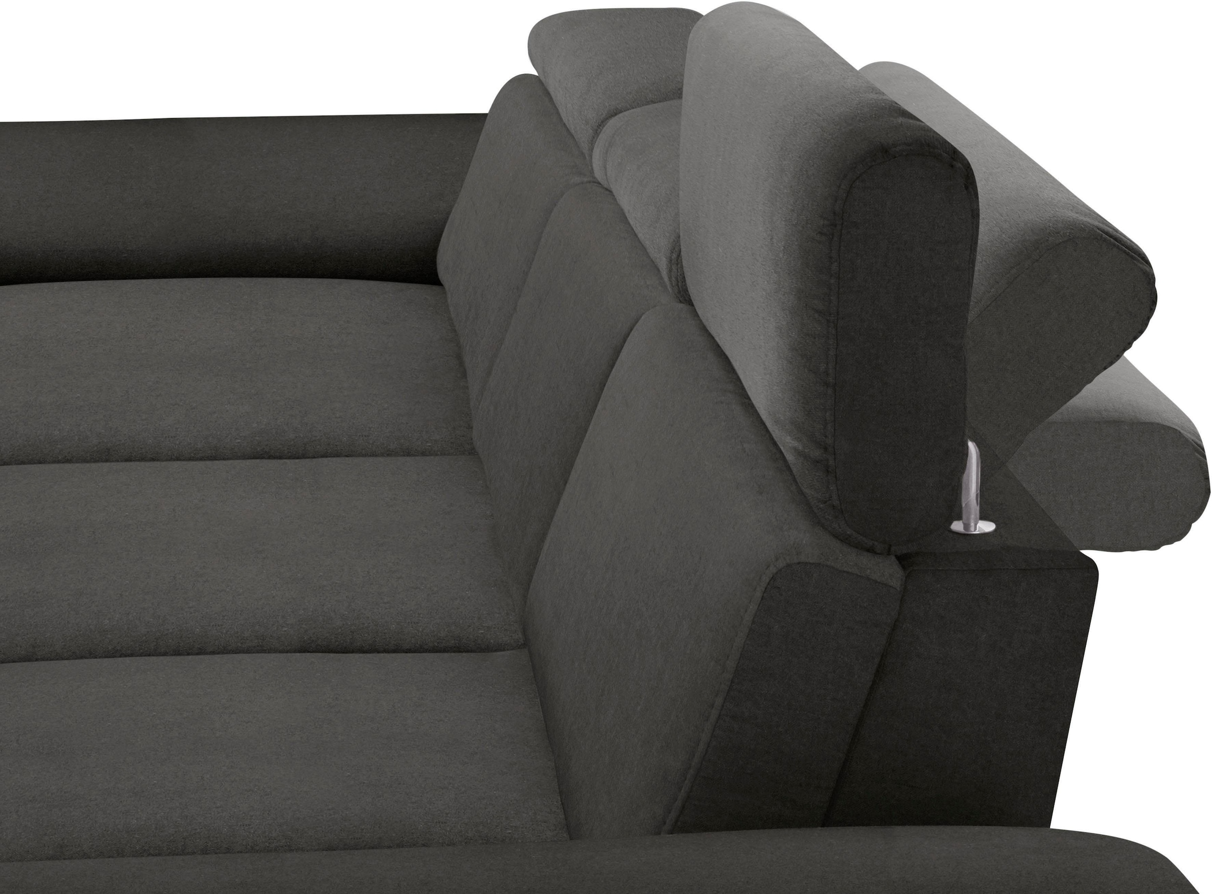 sit&more Ecksofa »Scorpio L-Form«, inklusive Sitztiefenverstellung, wahlweise mit Kopfverstellung