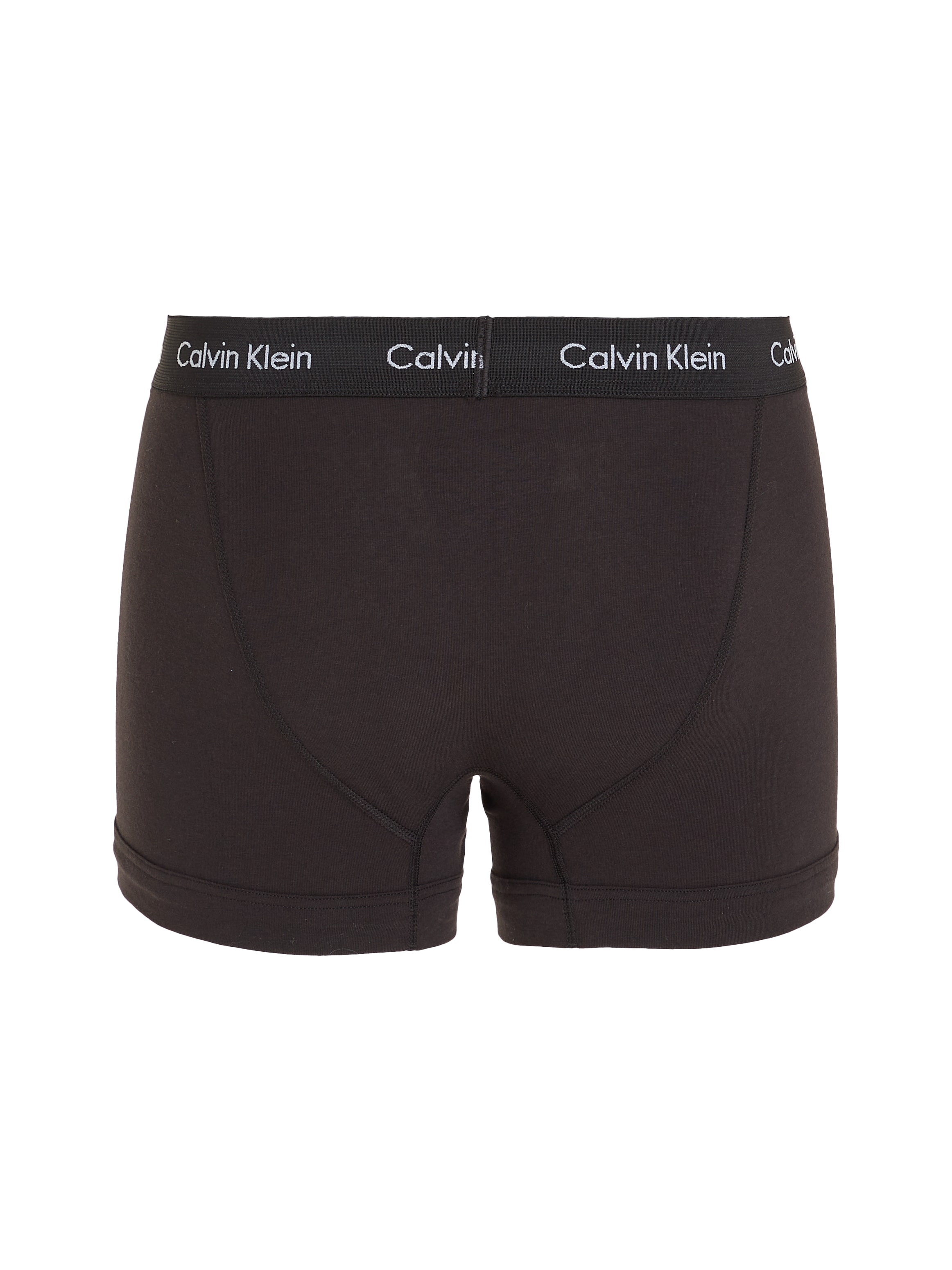 Calvin Klein Underwear Trunk, (3 St.), in blautönen mit Logo-Elastikbund