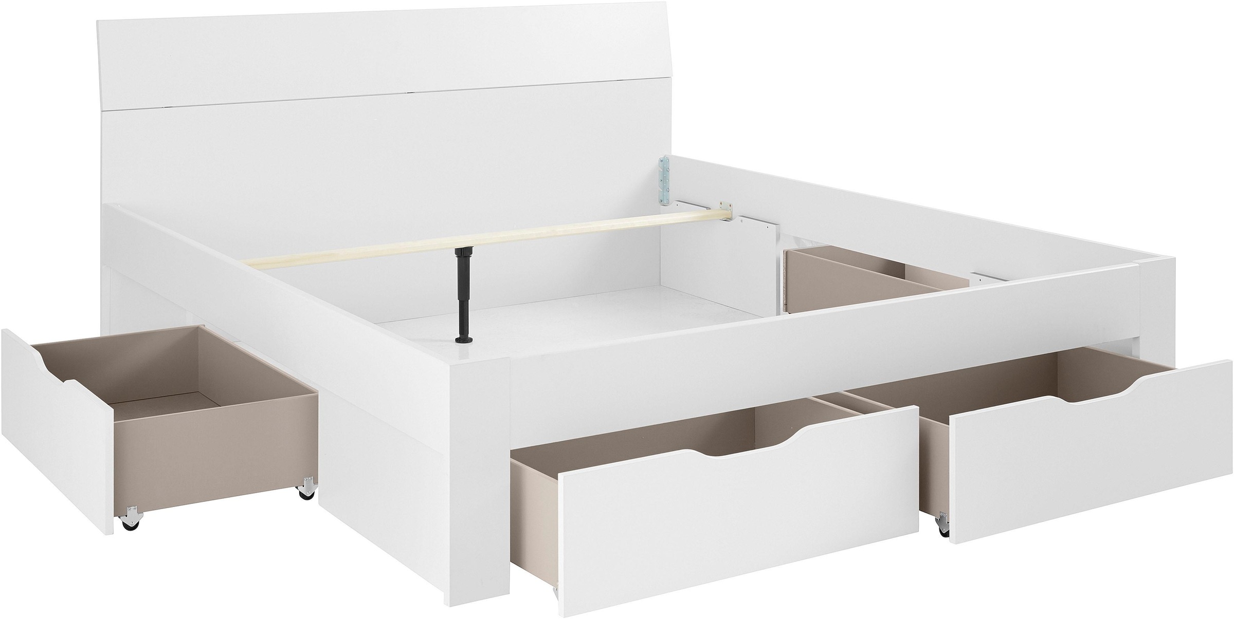 rauch Bett »Einzelbett Doppelbett Stauraum FLEXX Breiten 90/140/180 cm« Ein günstig online kaufen