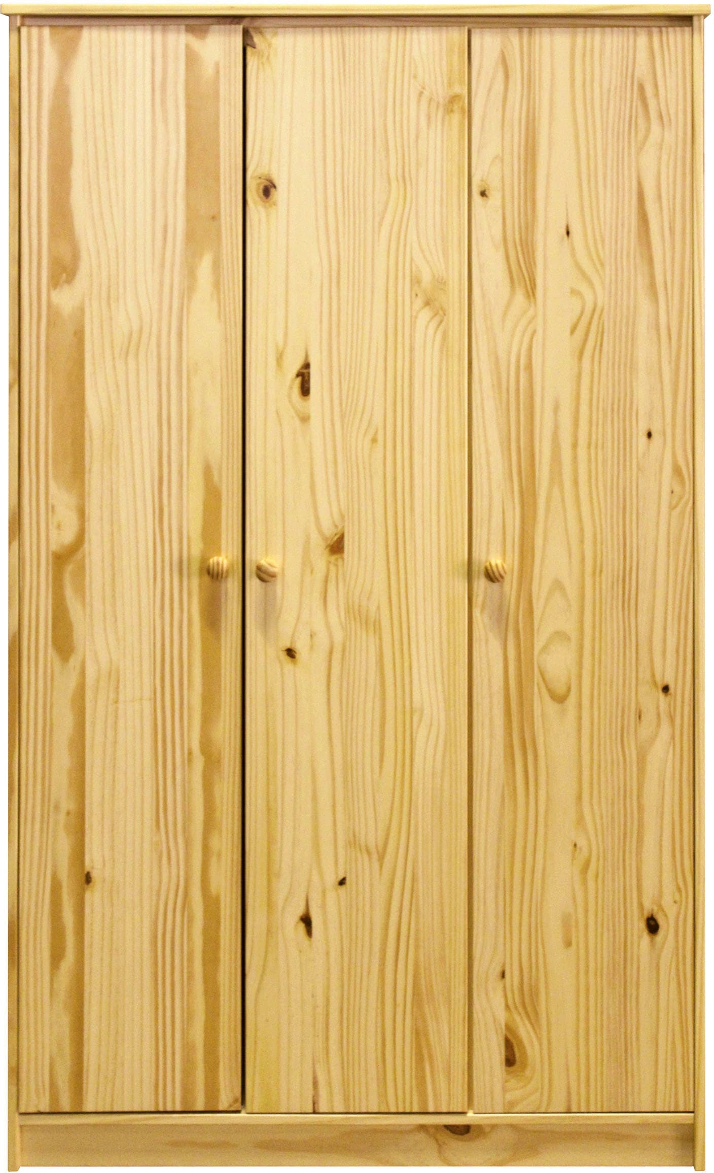 Home affaire Kleiderschrank, (1 St.), gefertigt aus massivem Kiefernholz