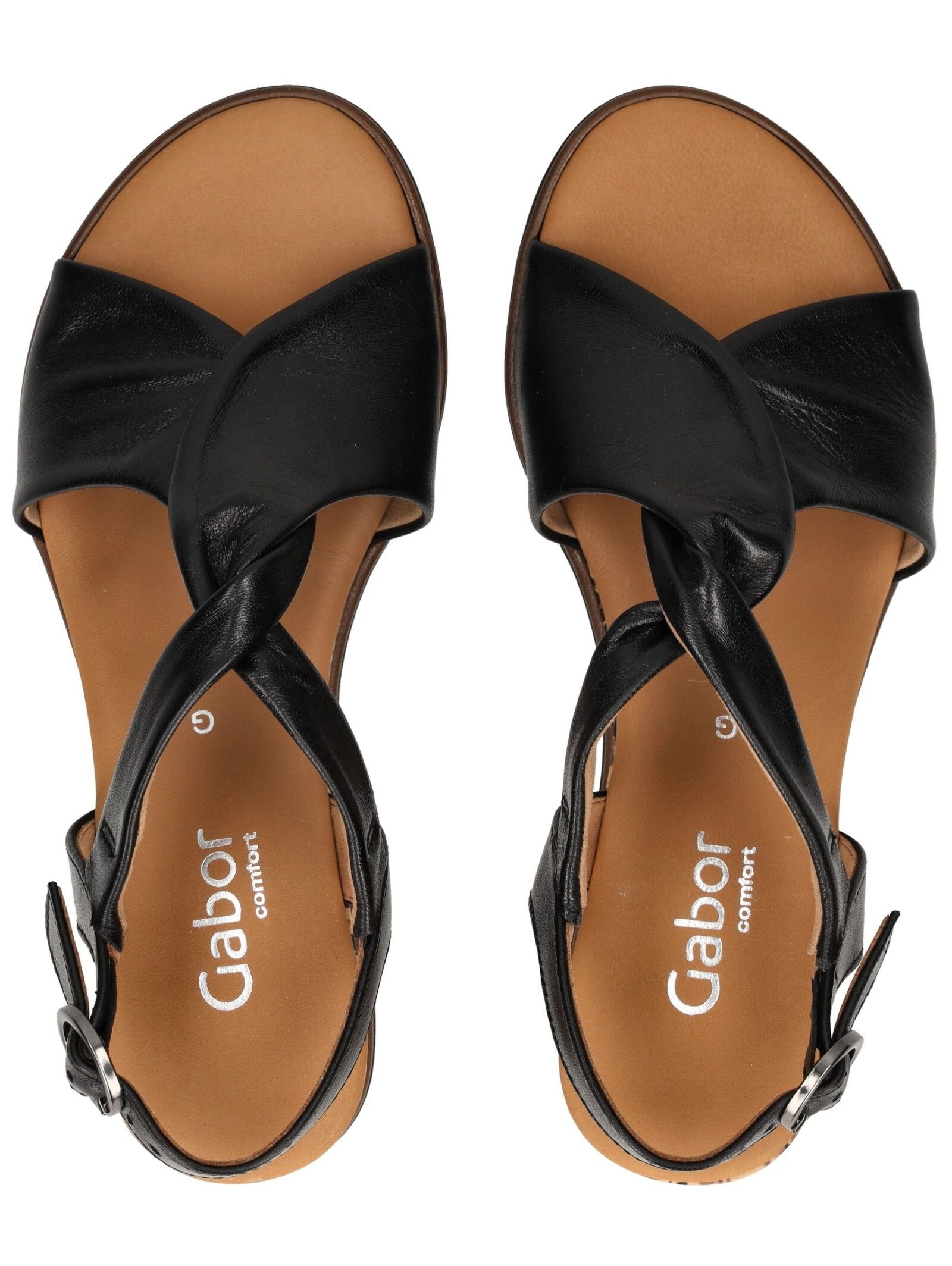 Gabor Comfort Riemchensandale »Gabor Comfort Sandalen Nappaleder«