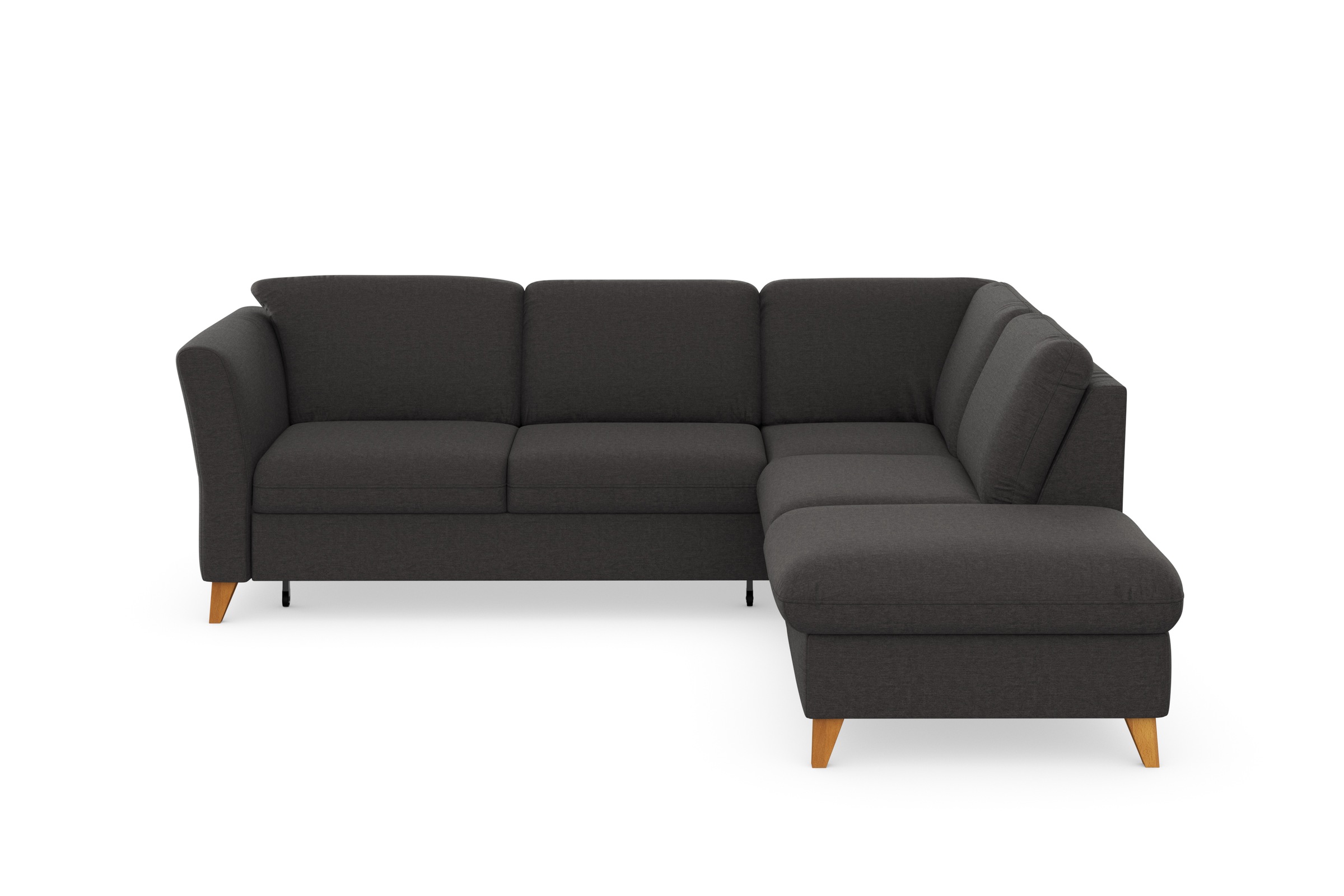 Home affaire Ecksofa »Trelleborg L-Form«, Federkern-Polsterung, wahlweise mit Bettfunktion und Stauraum