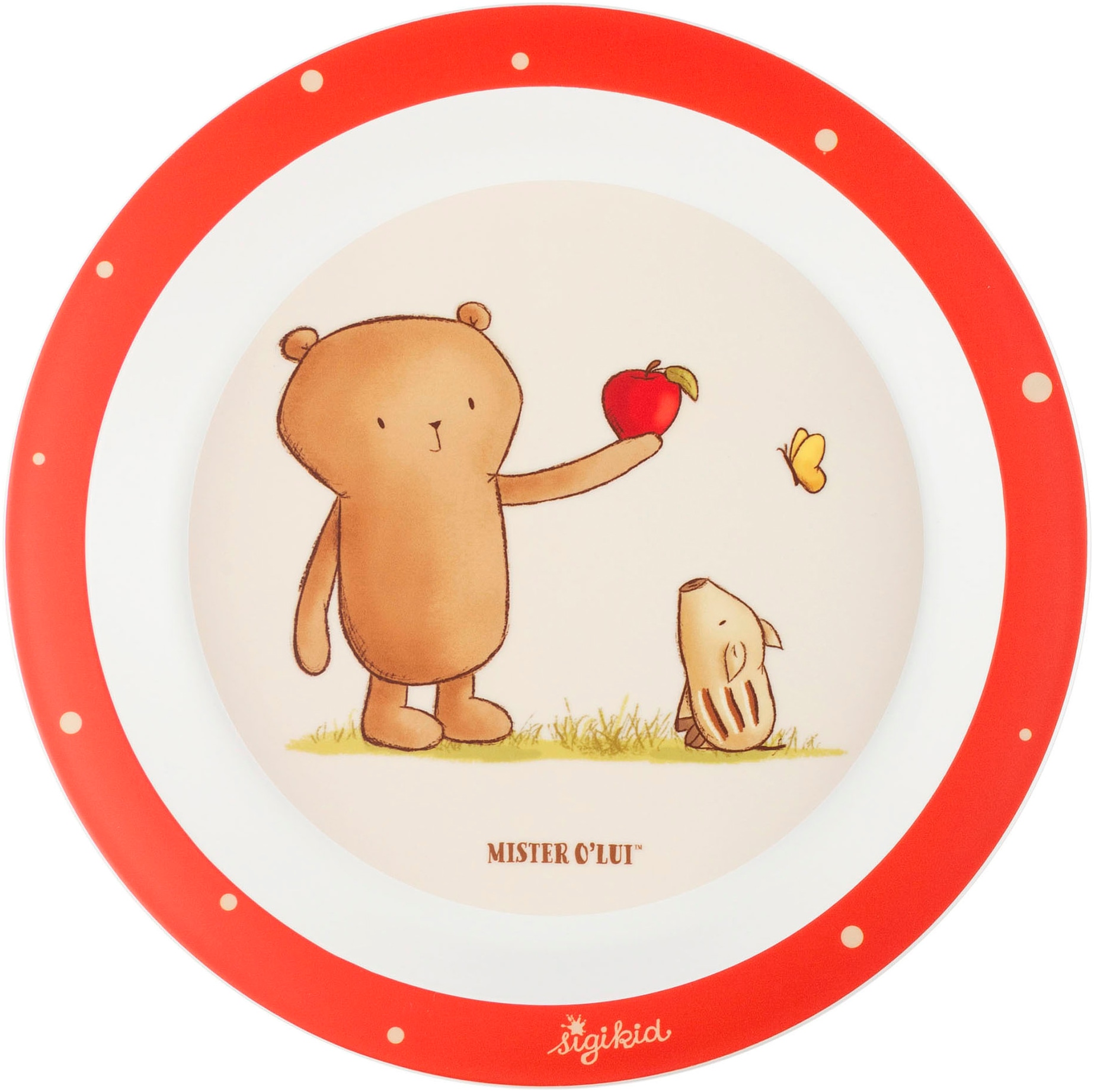 Sigikid Kindergeschirr-Set »Mister O'Lui und Rupert, Mister O'Lui«