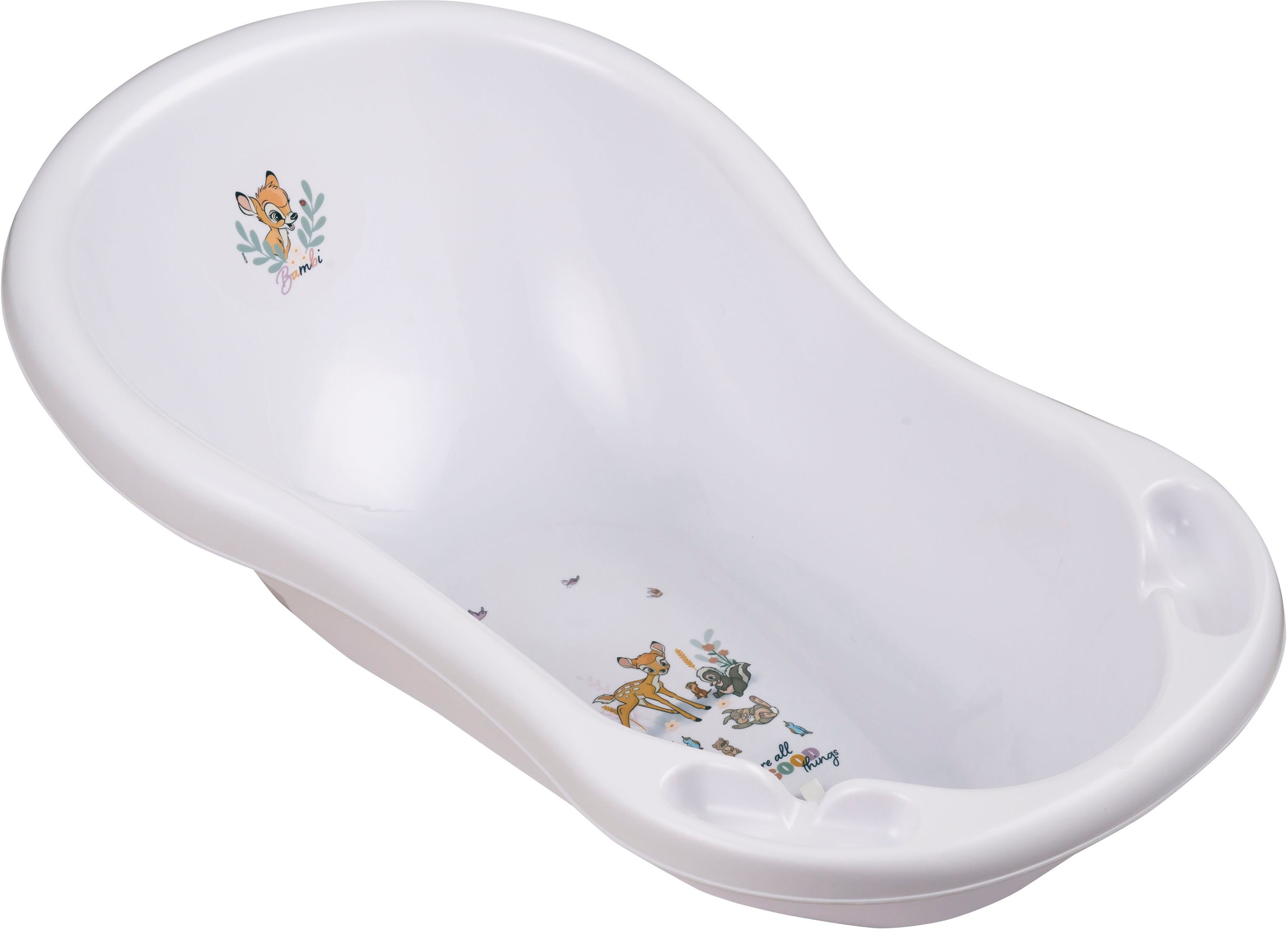 keeeper Babybadewanne »Maria - Bambi, nordic white«, mit Stöpsel, Made in E günstig online kaufen