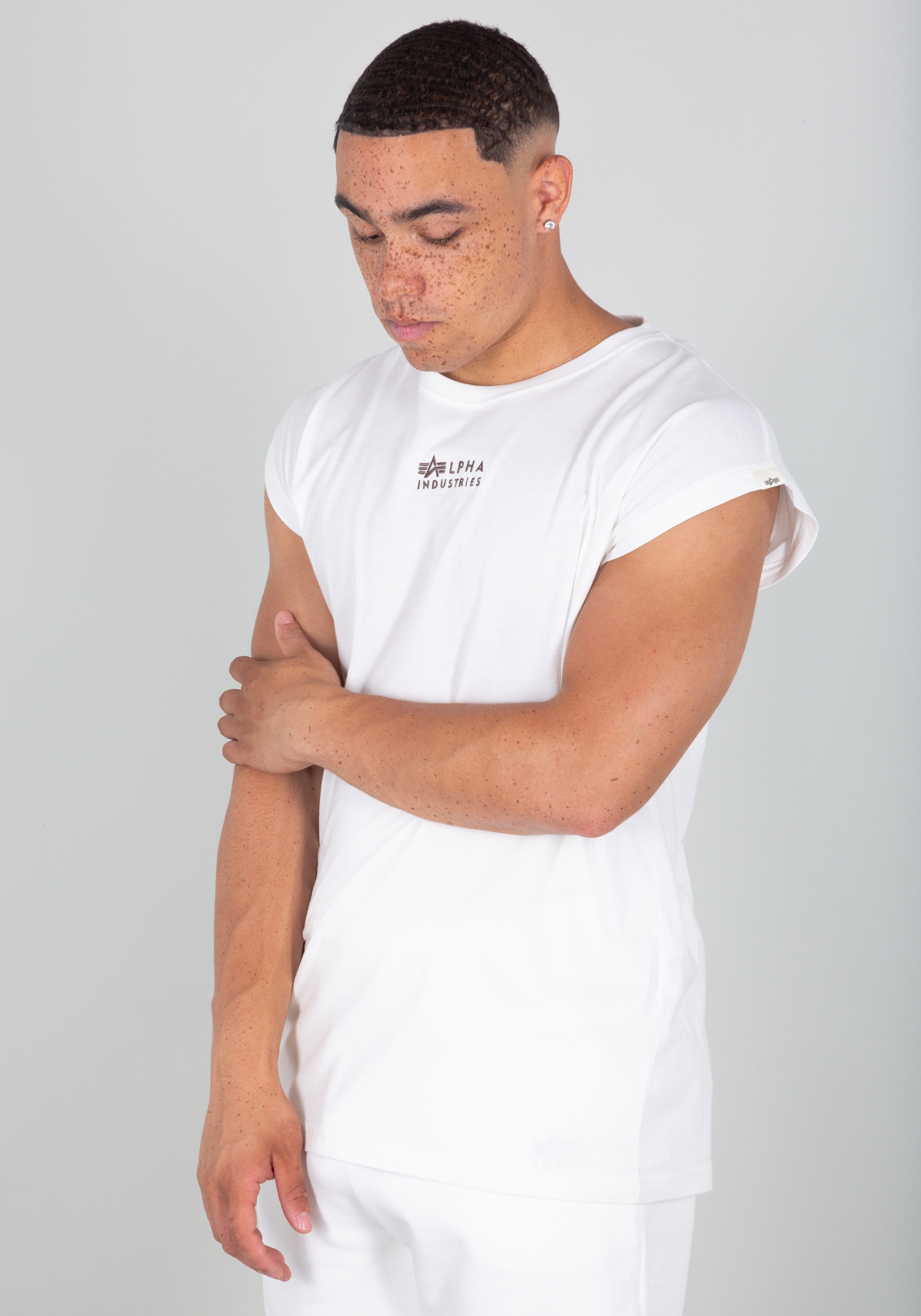 Alpha Industries T-Shirt »Alpha Industries Men - T-Shirts Organics EMB Sleeveless T«