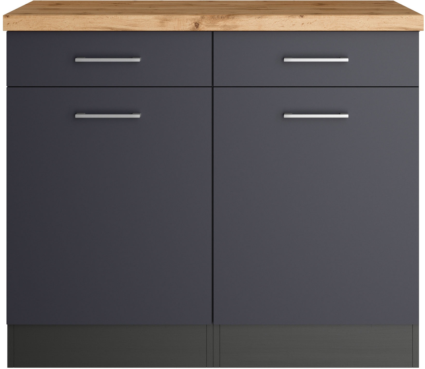 KOCHSTATION Unterschrank »KS-Milan« Unterschrank 100 cm, matte oder hochglä günstig online kaufen