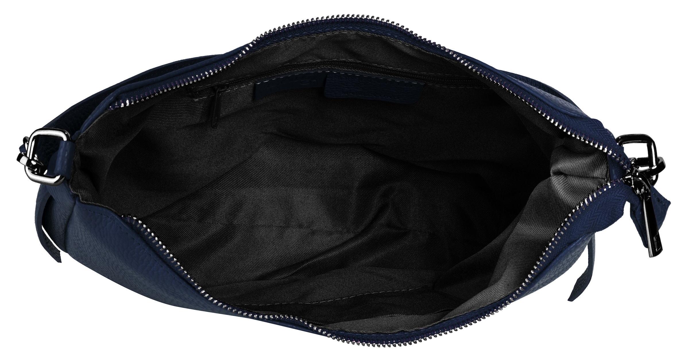 Cluty Umhängetasche, echt Leder, Made in Italy
