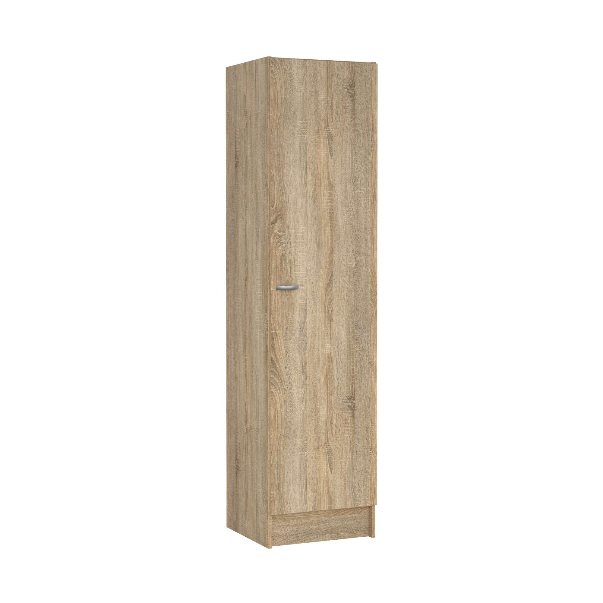 INOSIGN Drehtürenschrank »Focus, Kleiderschrank, Stauraum«, 1 Tür, 4 Einlegeböden, schmal, vielseitig einsetzbar, Breite 49 cm