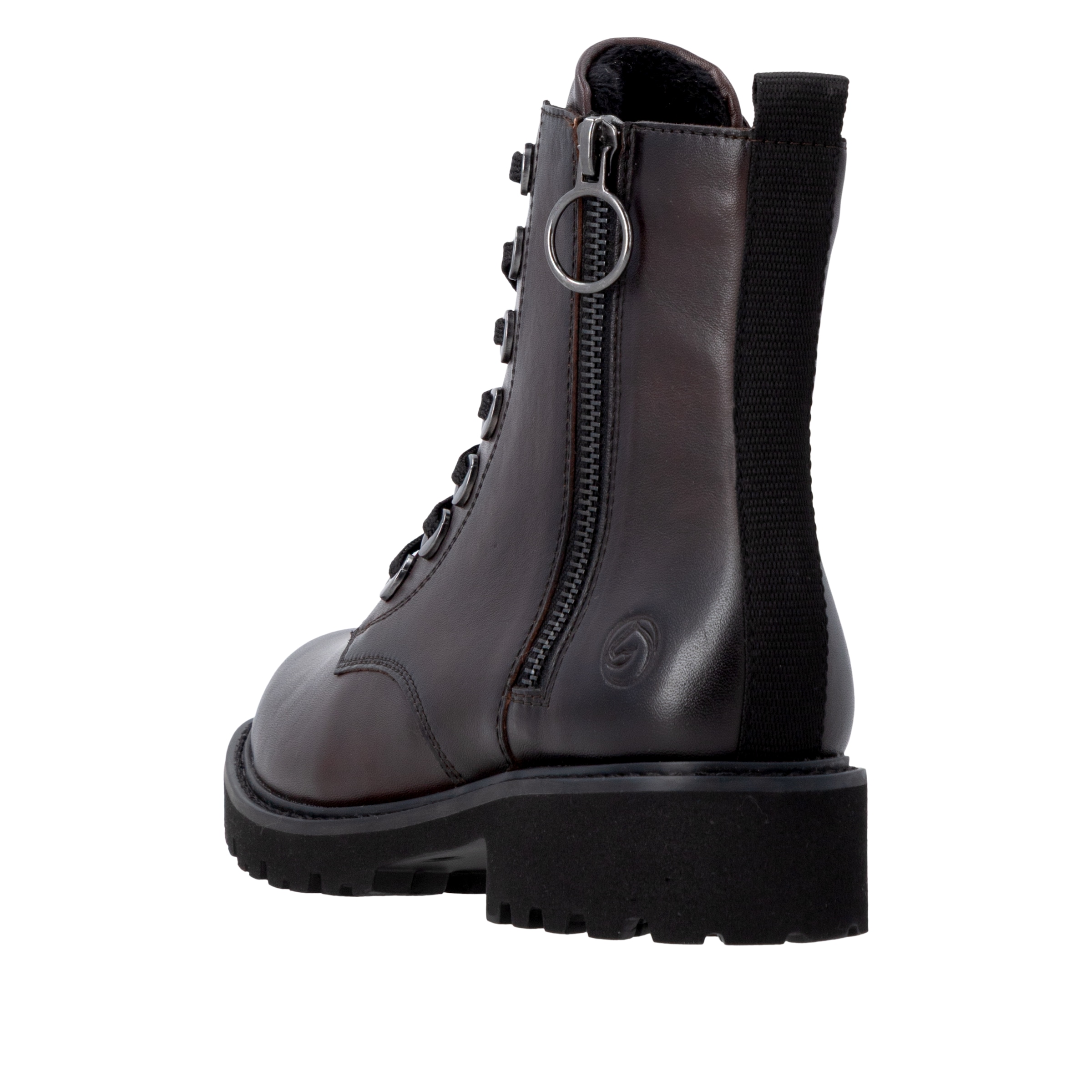 Remonte Schnürstiefelette  Blockabsatz, Stiefelette, Schnürboots, im modischen Used Look