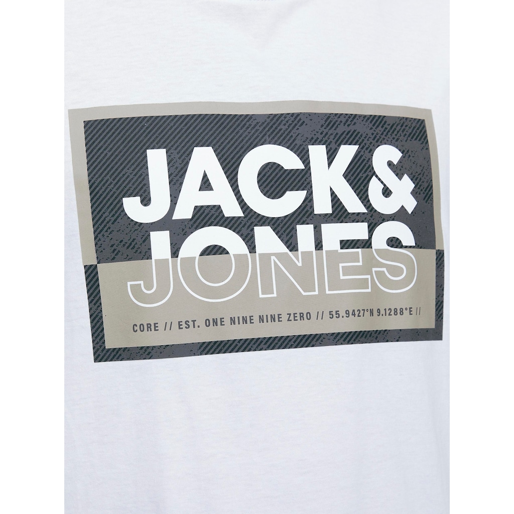Jack & Jones Kurzarmshirt »JCOLOGAN TEE SS CREW NECK SS24 LN«