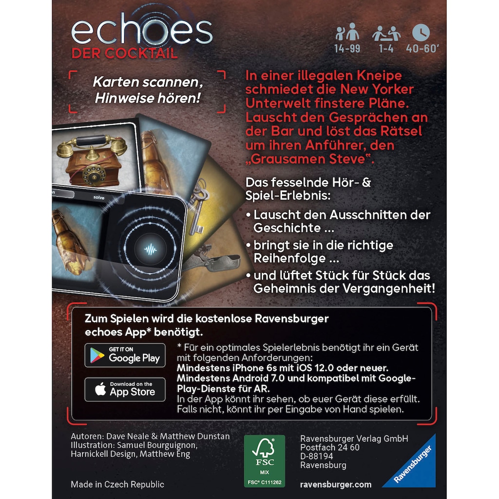 Ravensburger Spiel »echoes - Der Cocktail«