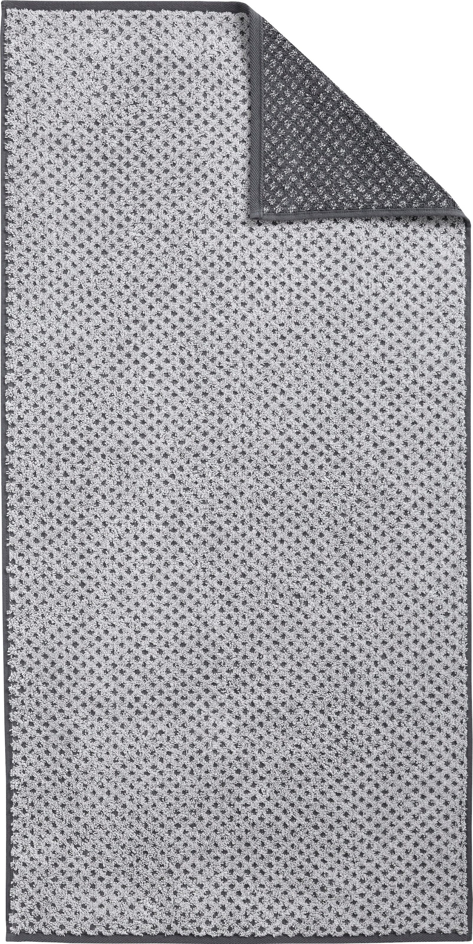 Dyckhoff Handtuch Set »Golden Shades Rhombus«, 3 tlg., Walkfrottier, 2 Handtücher (50x100 cm), 1 Badetuch (70x140 cm)
