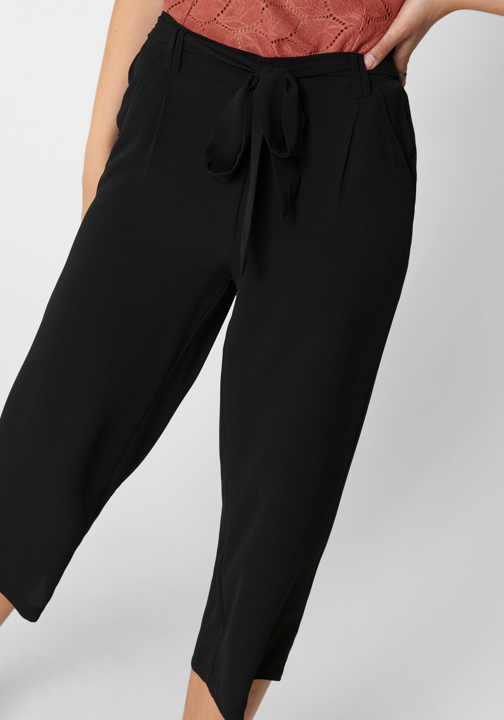 ONLY Palazzohose »ONLWINNER PALAZZO CULOTTE PANT NOOS PTM«, in uni oder gestreiftem Design