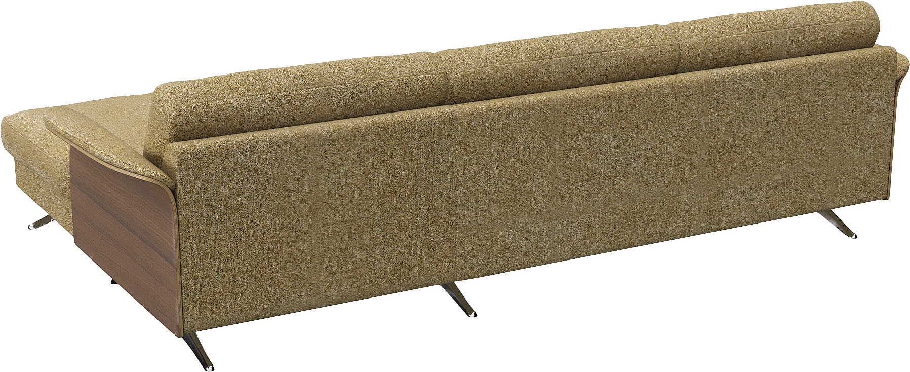 FLEXLUX Ecksofa »Glow, super bequem durch hochwertigem Sitzaufbau mit Federkern, L-Form«, Modernes skandinavisches Design