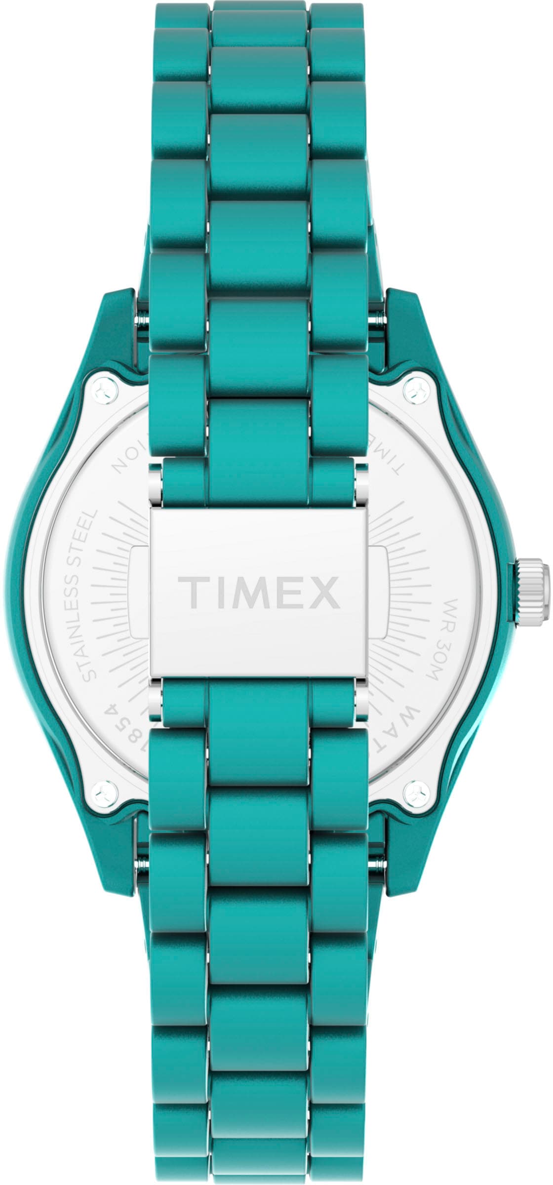 Timex Quarzuhr »LEGACY 37 mm« Armbanduhr, Damenuhr,Kunststoffarmband, Leuchtzeiger