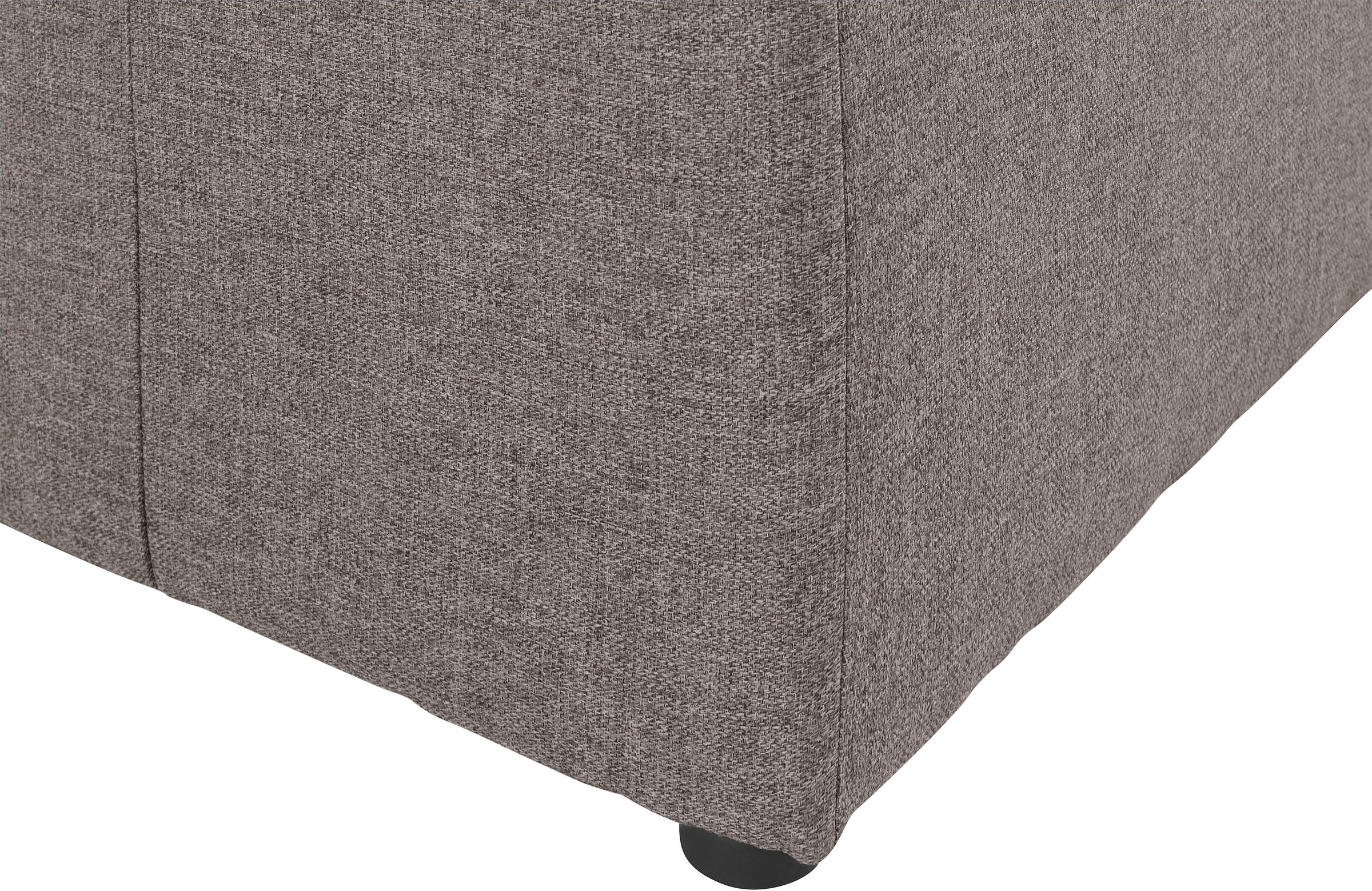 RAUM.ID Ecksofa »Florid L-Form«, 3 Teile, bestehend aus Modulen, viele Bezugsqualitäten, auch in Cord
