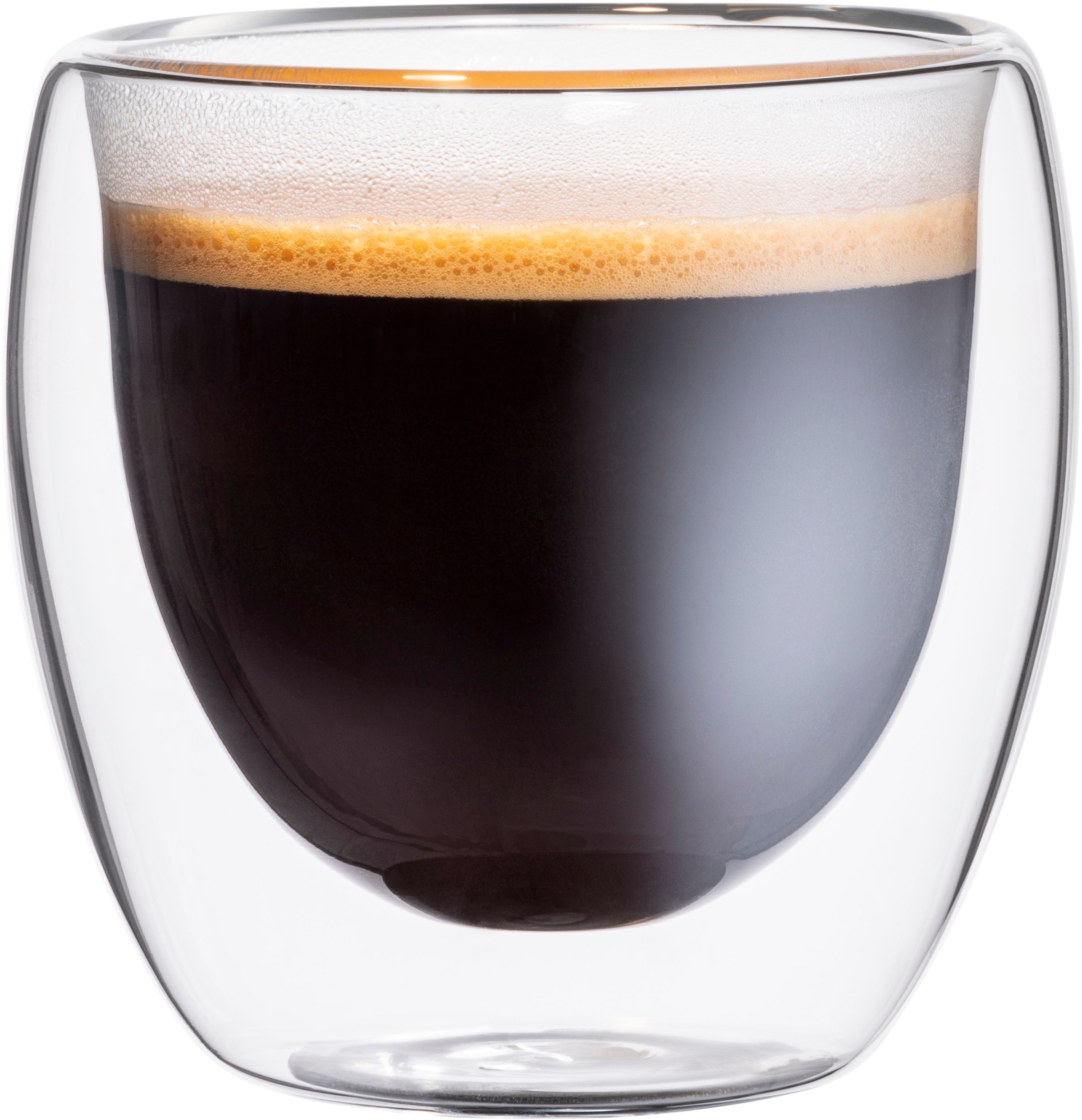 MÄSER Espressotasse »Esspresso Set, aus Glas«, (Set, 6 tlg.), 6er Set
