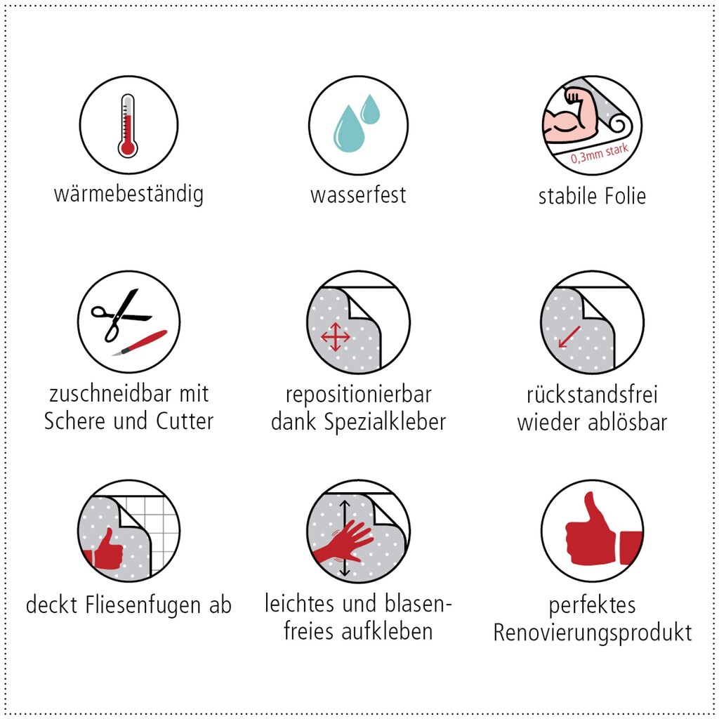 MySpotti Küchenrückwand »fixy Jolanda«