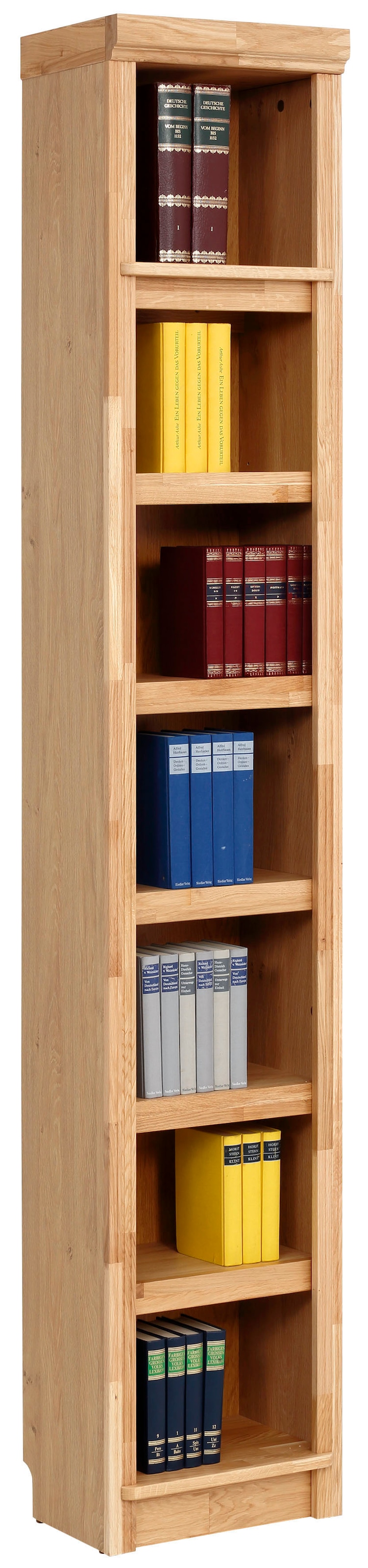 Stauraum »Soeren«, aus kaufen viel 29 cm, 2 affaire Bücherregal Höhen, massiver mit Home Tiefe online in Kiefer,